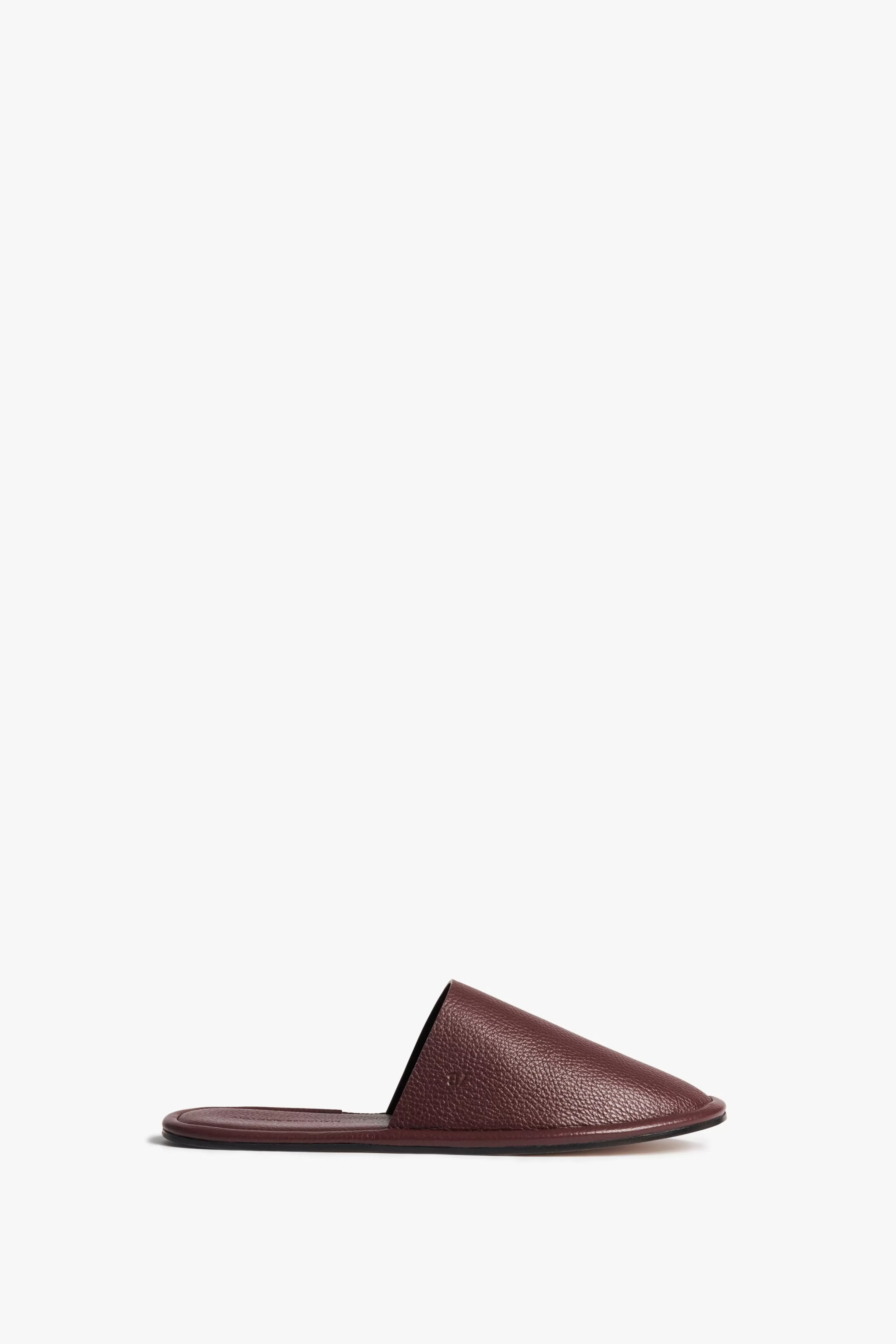 READY TO WEAR Victoria Beckham Sale | Amelia Leather Mule in Burgundy