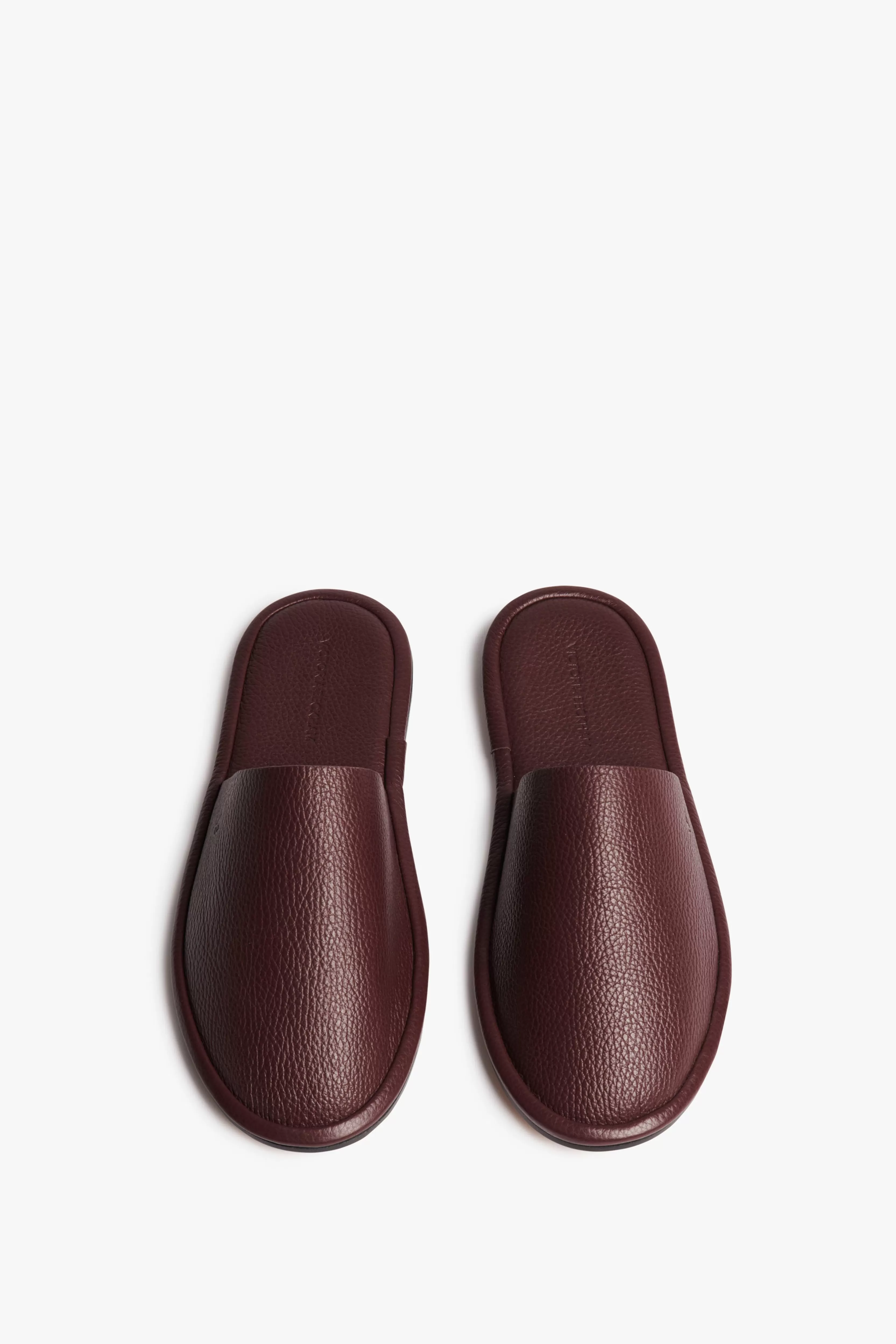 READY TO WEAR Victoria Beckham Sale | Amelia Leather Mule in Burgundy