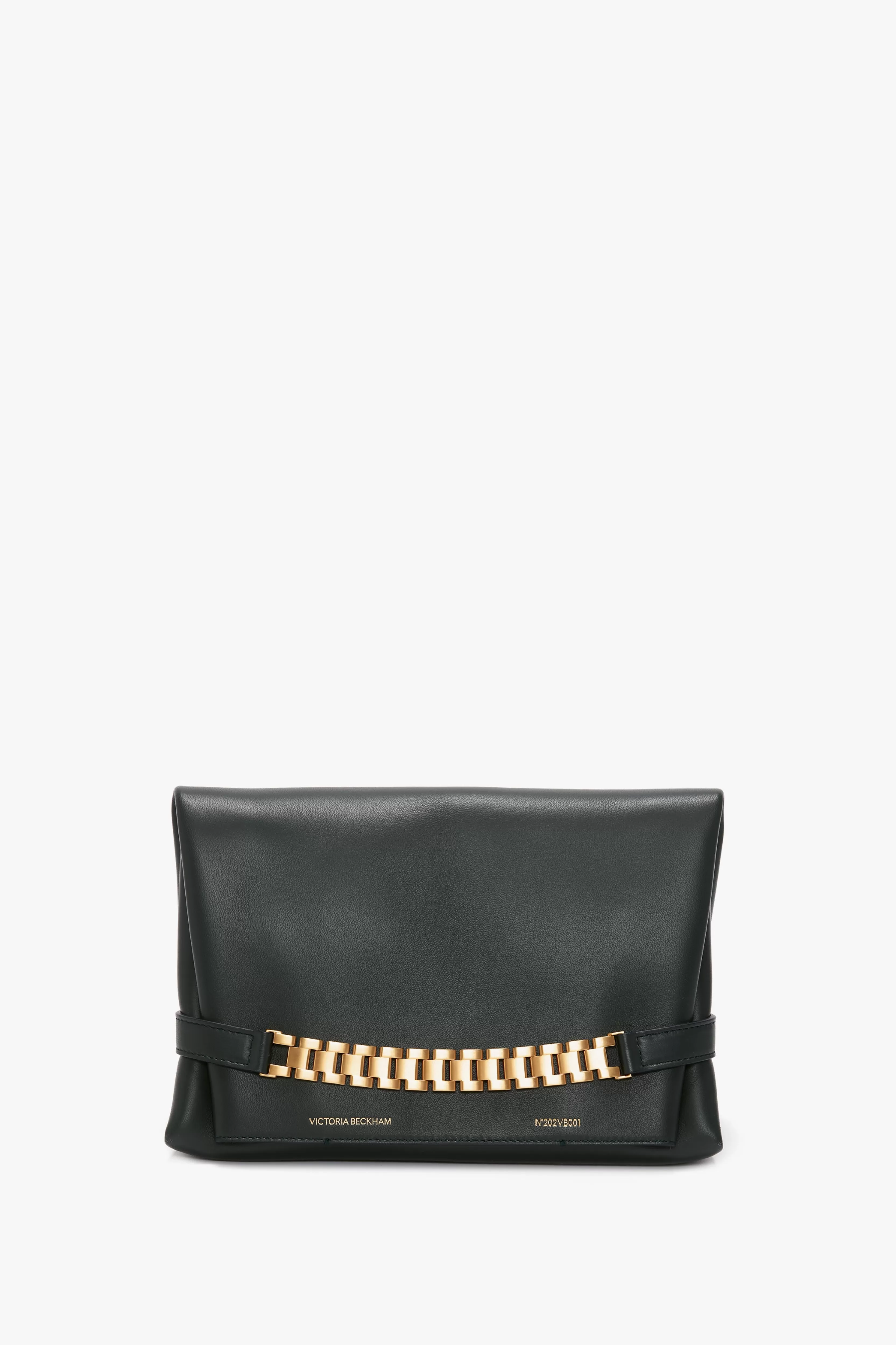 ACCESSORIES | BAGS | VALENTINE'S DAY Victoria Beckham Gifts | The Chain Pouch | Bags | Eveningwear | Chain Pouch Bag In Black Leather