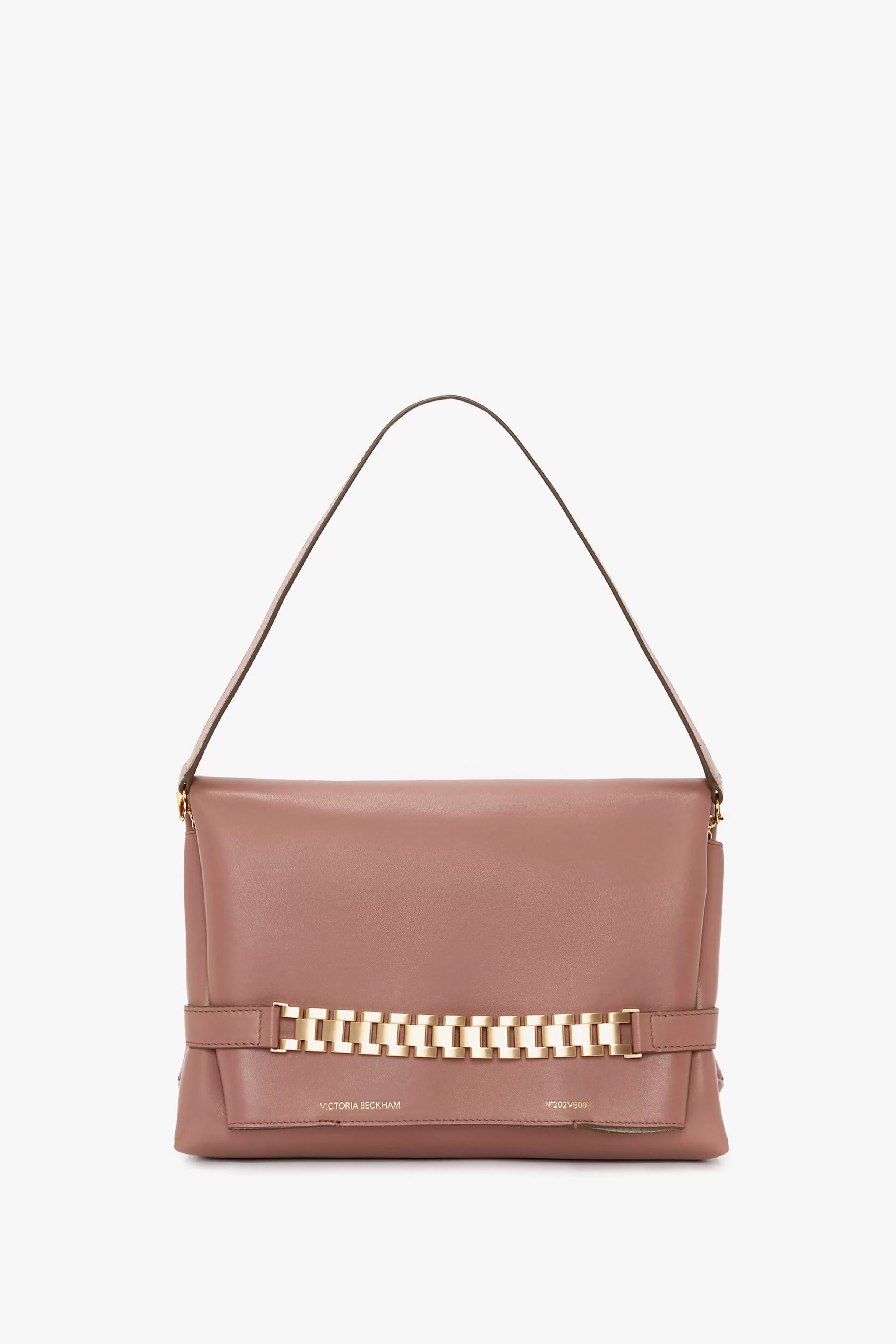 BAGS Victoria Beckham The Chain Pouch | Shoulder Bags | Chain Pouch With Strap In Truffle Leather Brown