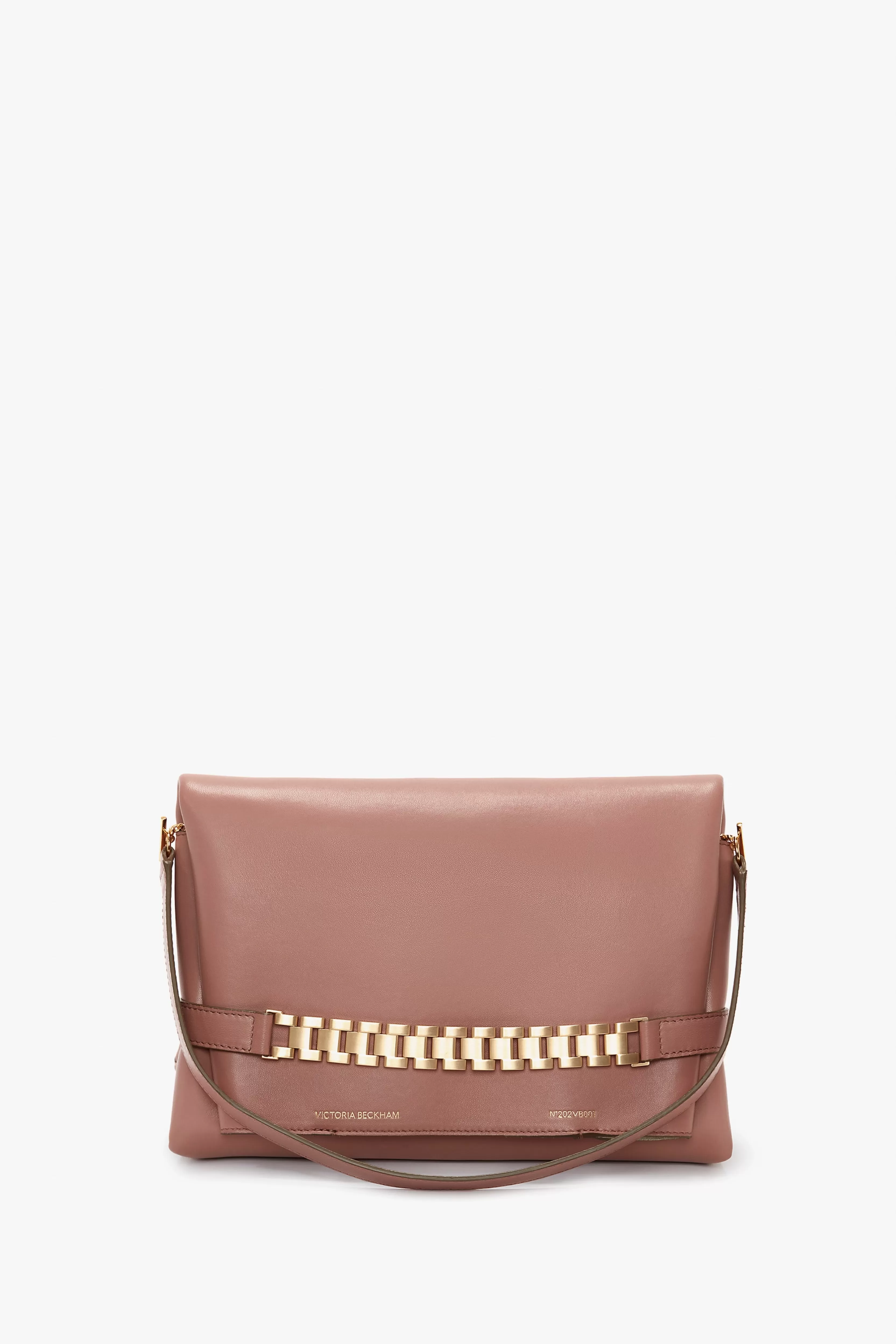 BAGS Victoria Beckham The Chain Pouch | Shoulder Bags | Chain Pouch With Strap In Truffle Leather Brown