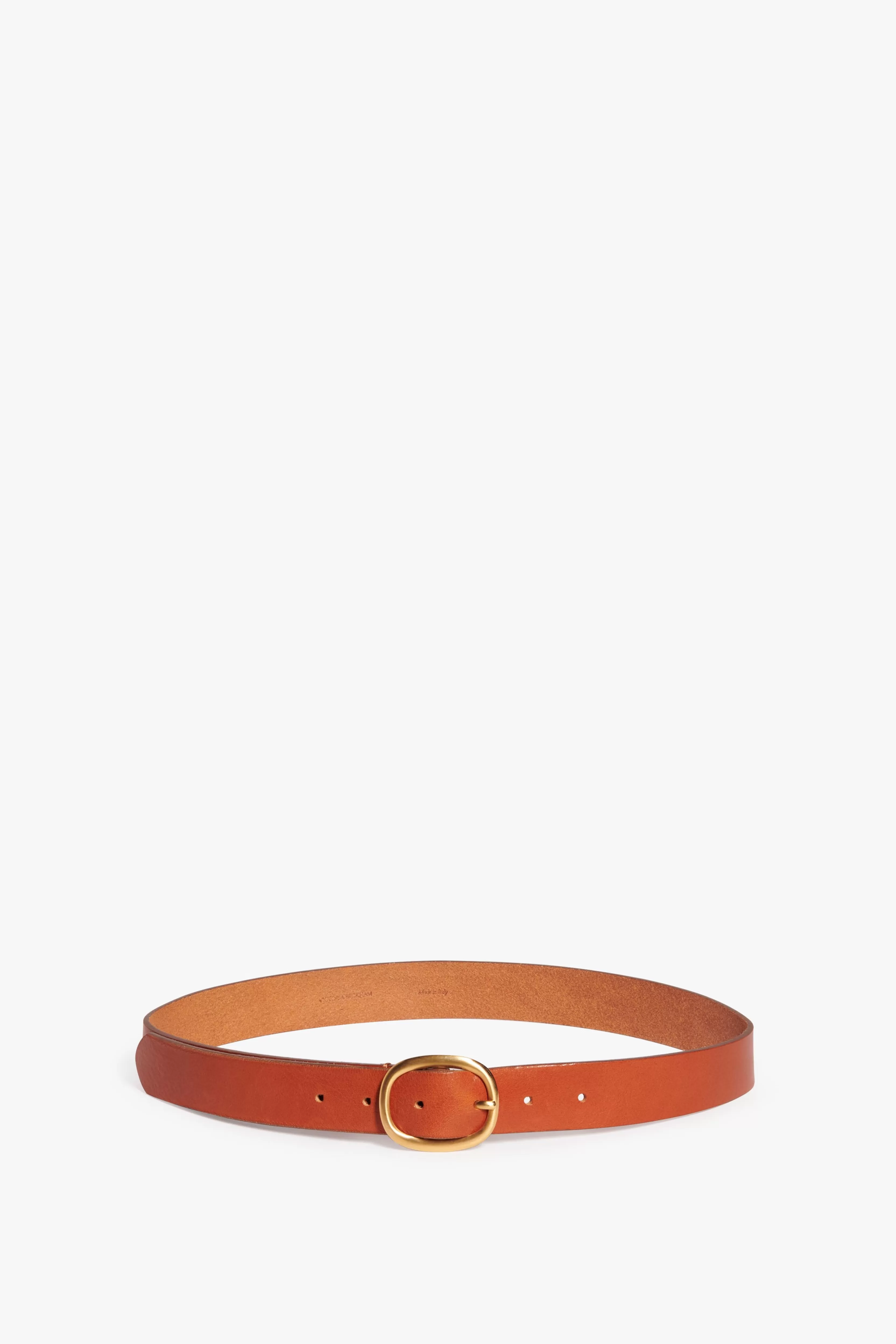 READY TO WEAR Victoria Beckham Sale | Classic Belt In Cognac