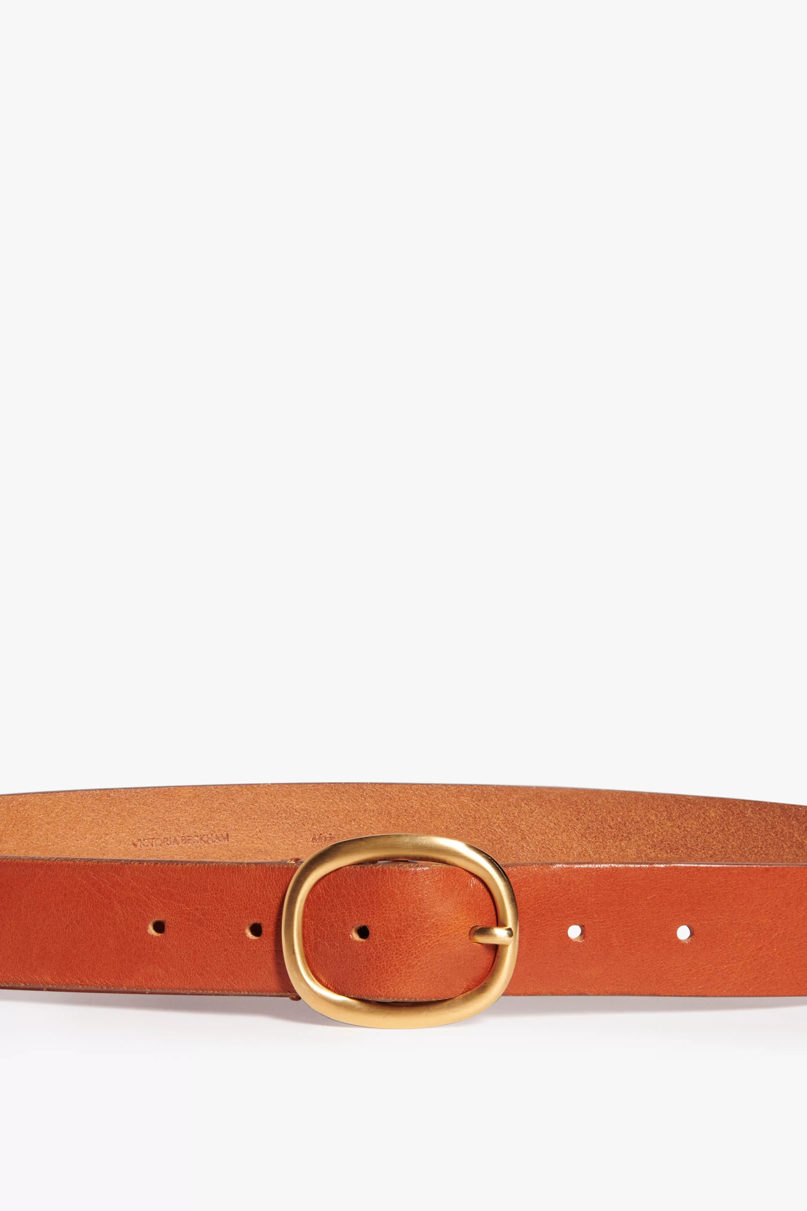 READY TO WEAR Victoria Beckham Sale | Classic Belt In Cognac