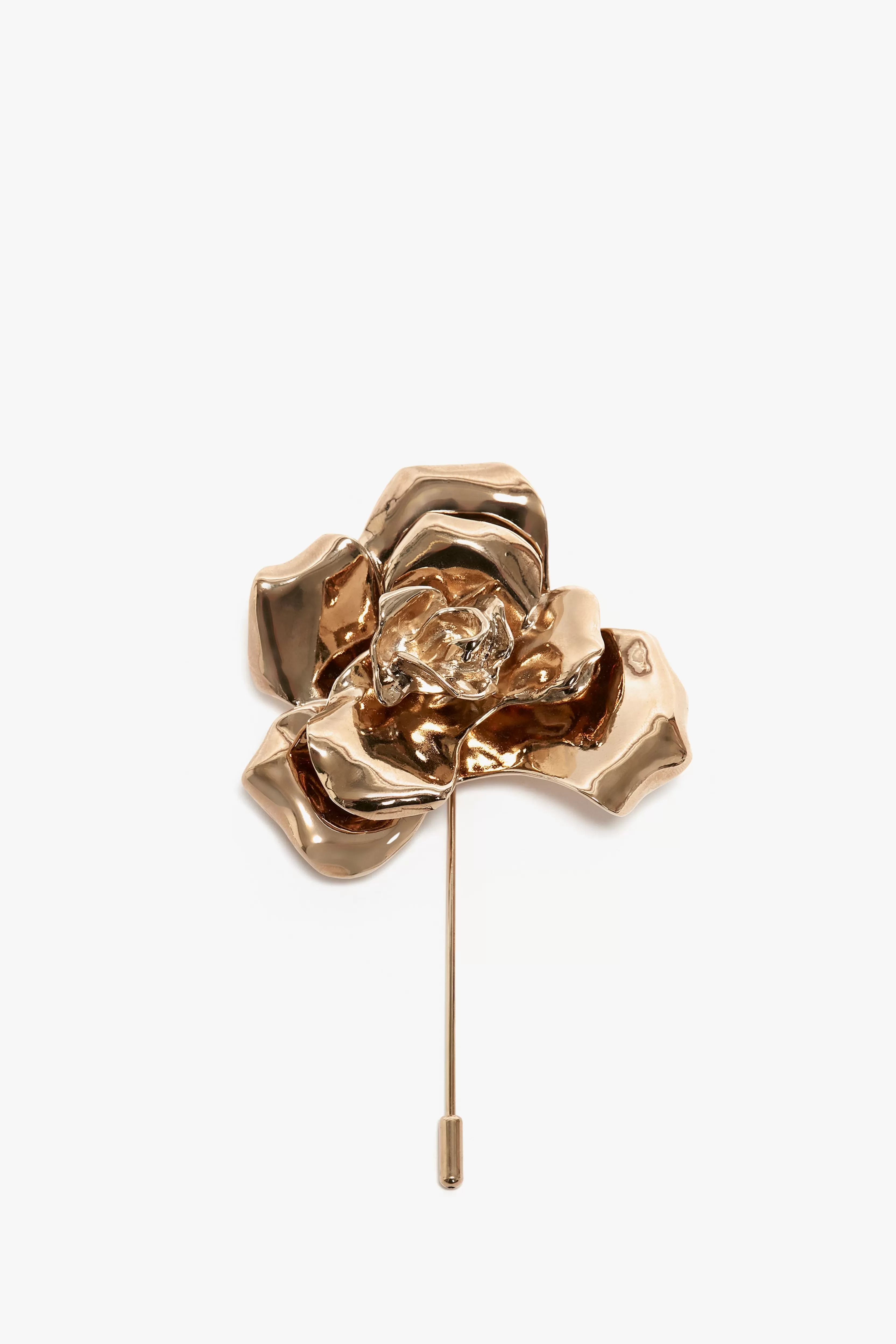 ACCESSORIES | READY TO WEAR | VALENTINE'S DAY Victoria Beckham Gifts | Exclusive To VB | Jewellery | Eveningwear | Exclusive Flower Brooch In Gold