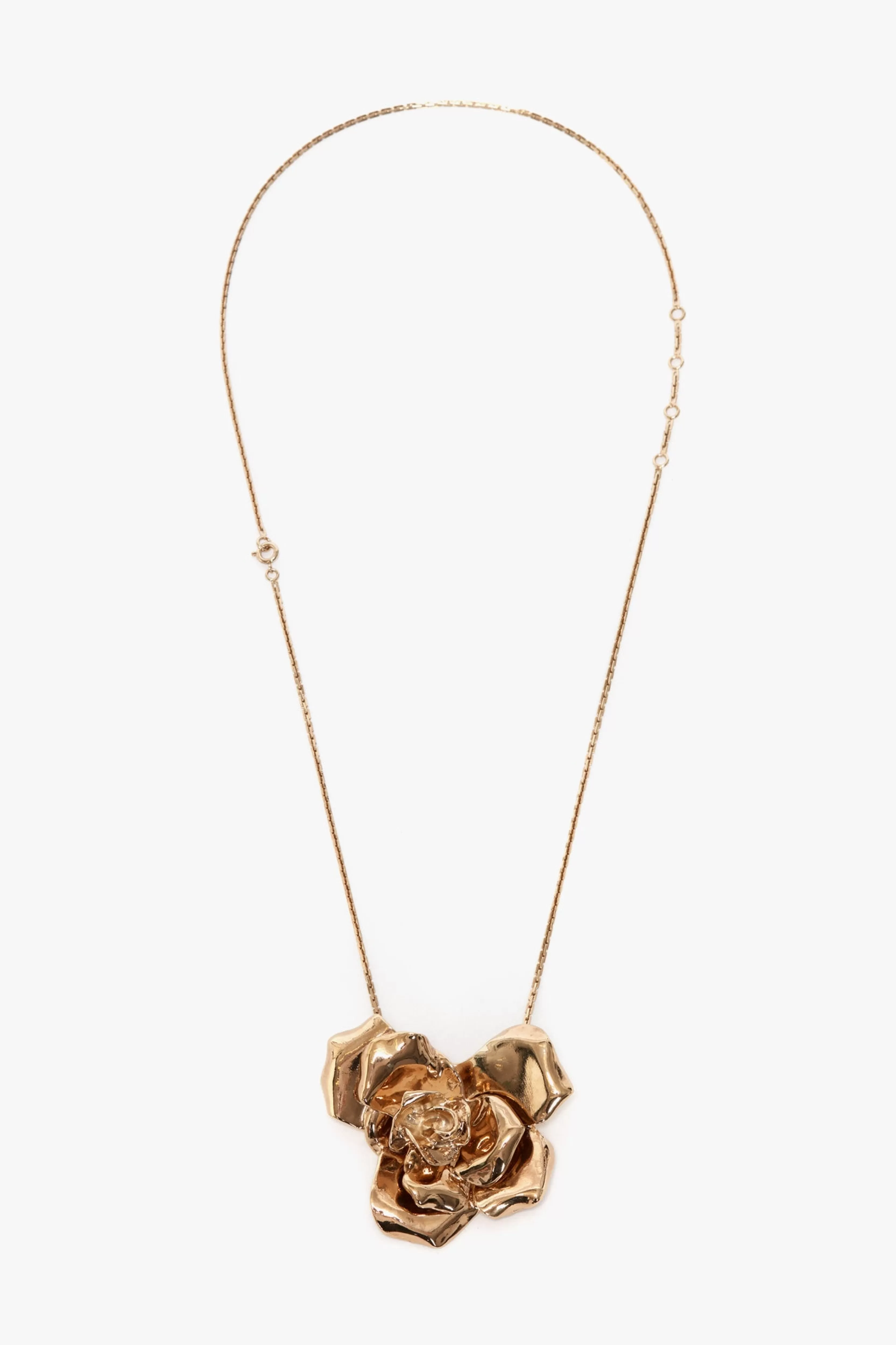 READY TO WEAR | ACCESSORIES Victoria Beckham Exclusive To VB | Jewellery | Exclusive Flower Necklace In Gold