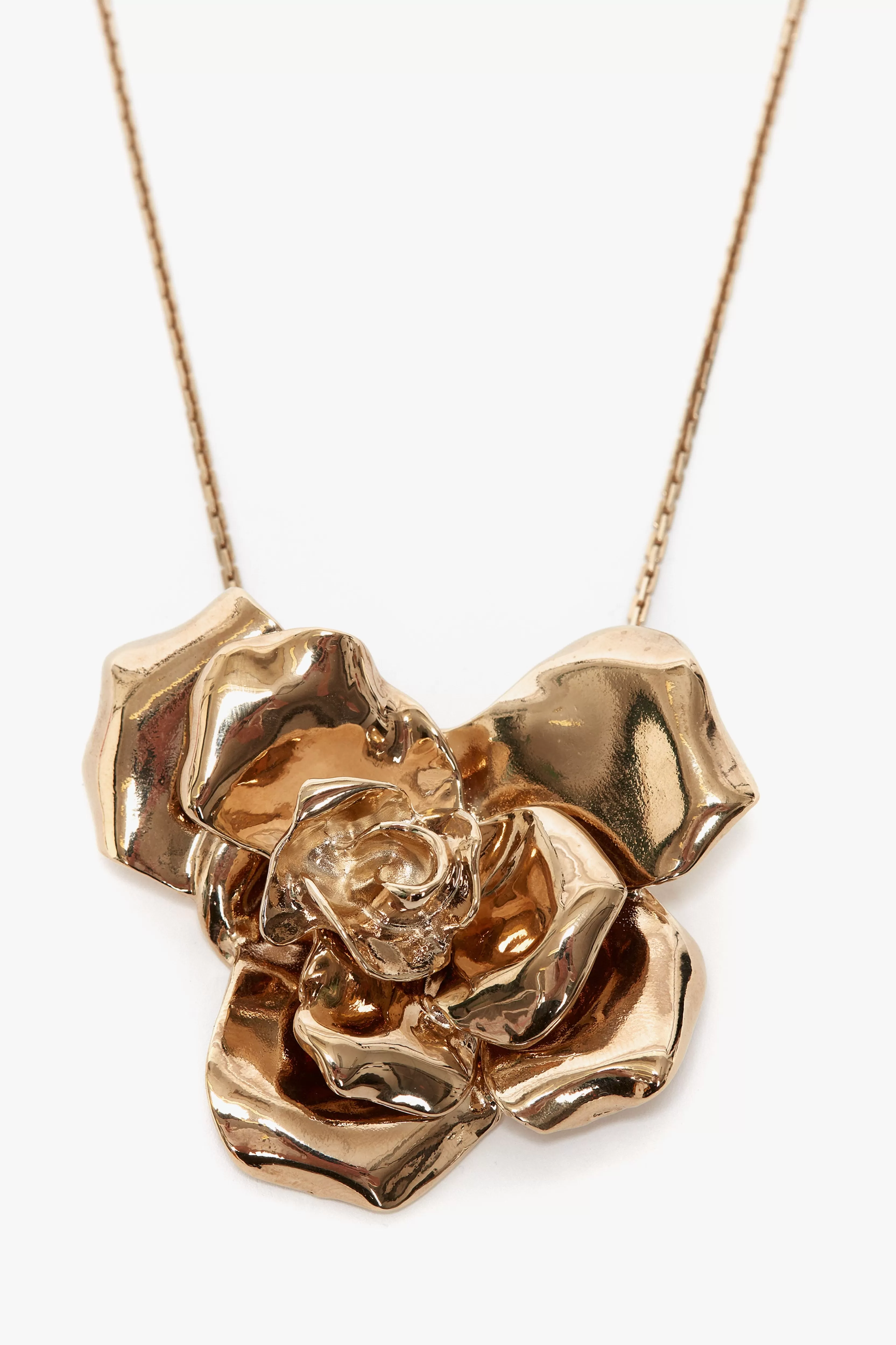 READY TO WEAR | ACCESSORIES Victoria Beckham Exclusive To VB | Jewellery | Exclusive Flower Necklace In Gold