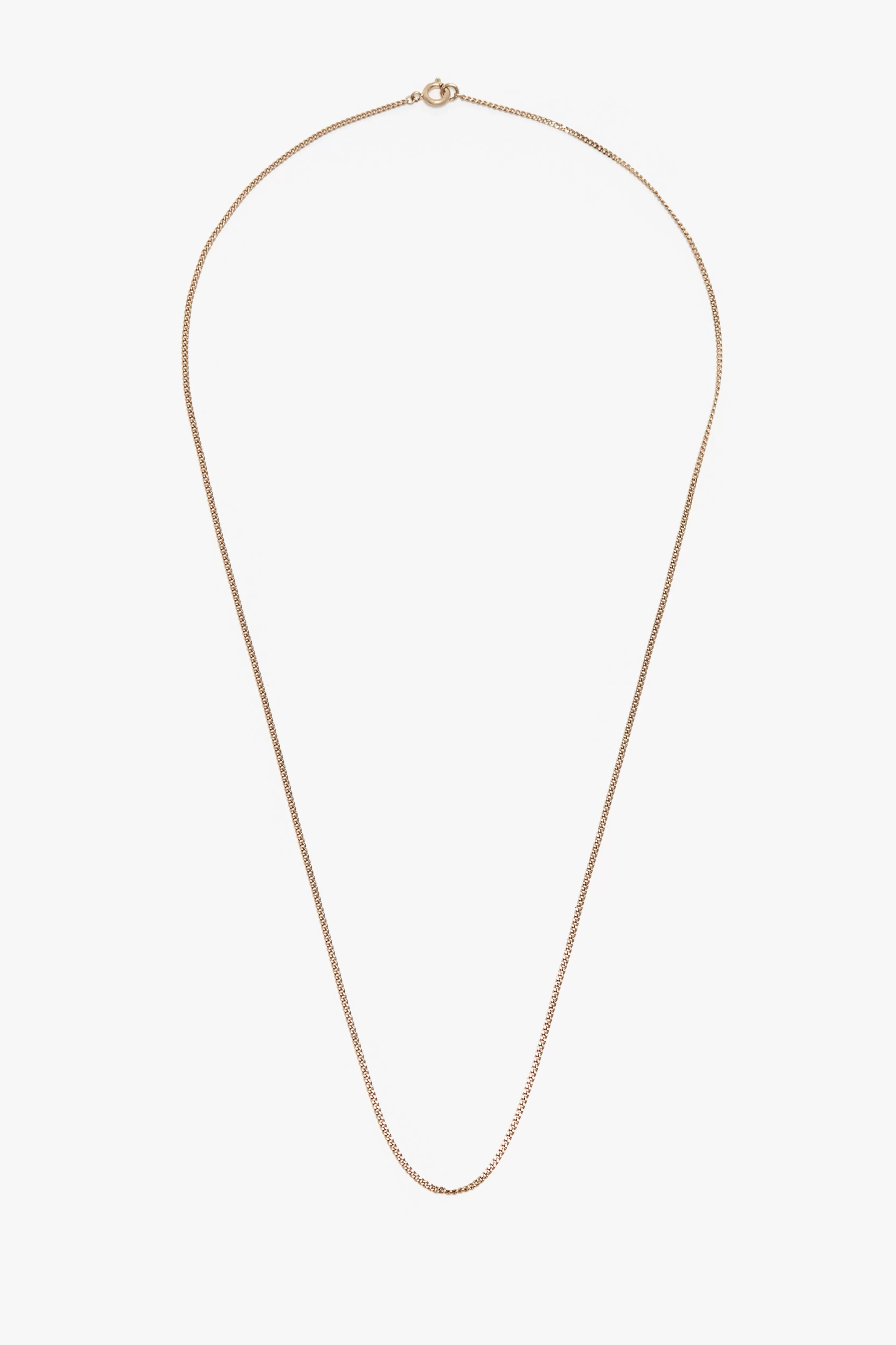 ACCESSORIES | VALENTINE'S DAY Victoria Beckham Gifts | Jewellery | Eveningwear | Exclusive Long Fine Chain In Gold