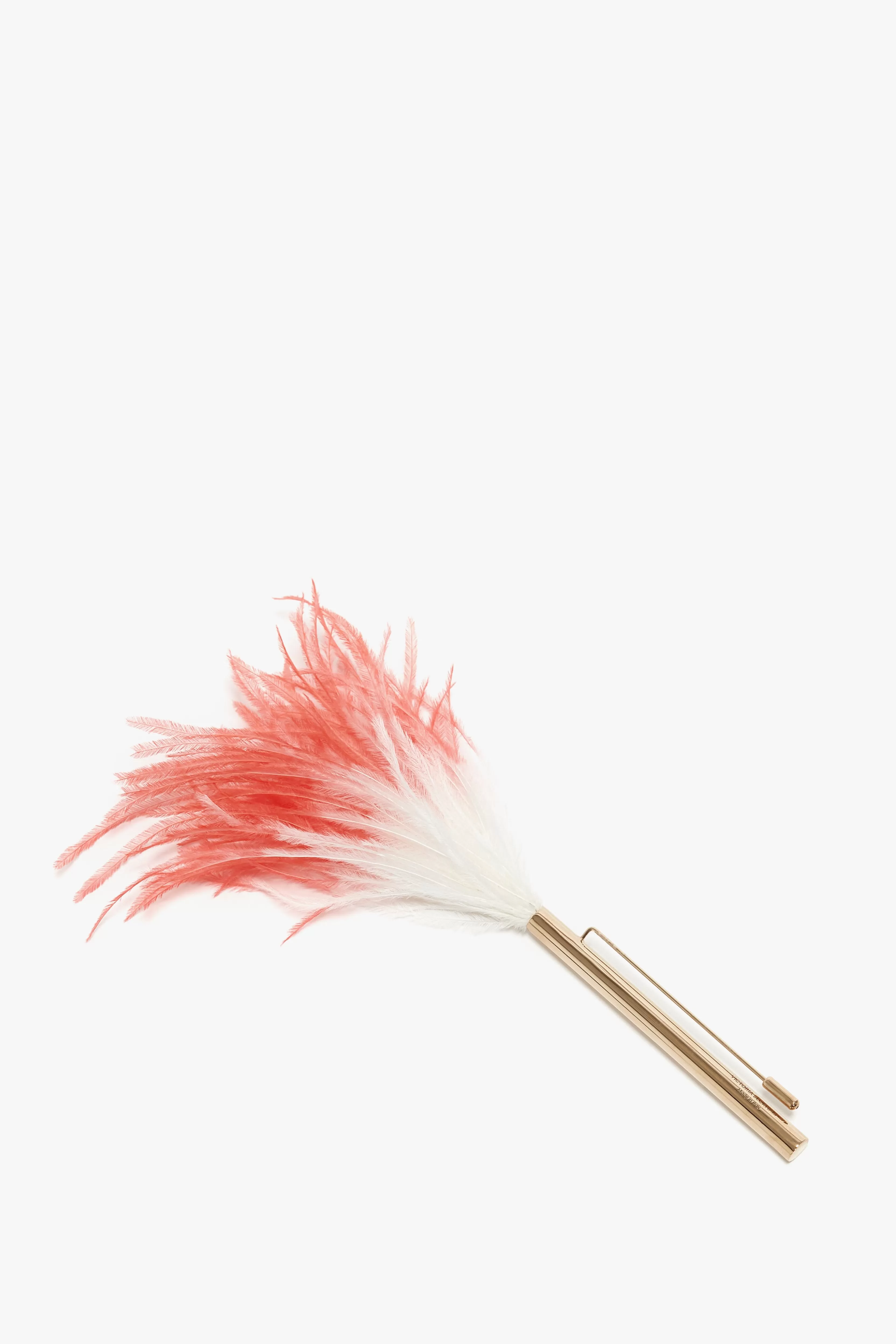 ACCESSORIES Victoria Beckham Gifts | Jewellery | Feather Brooch In White-light /cream-red Gold