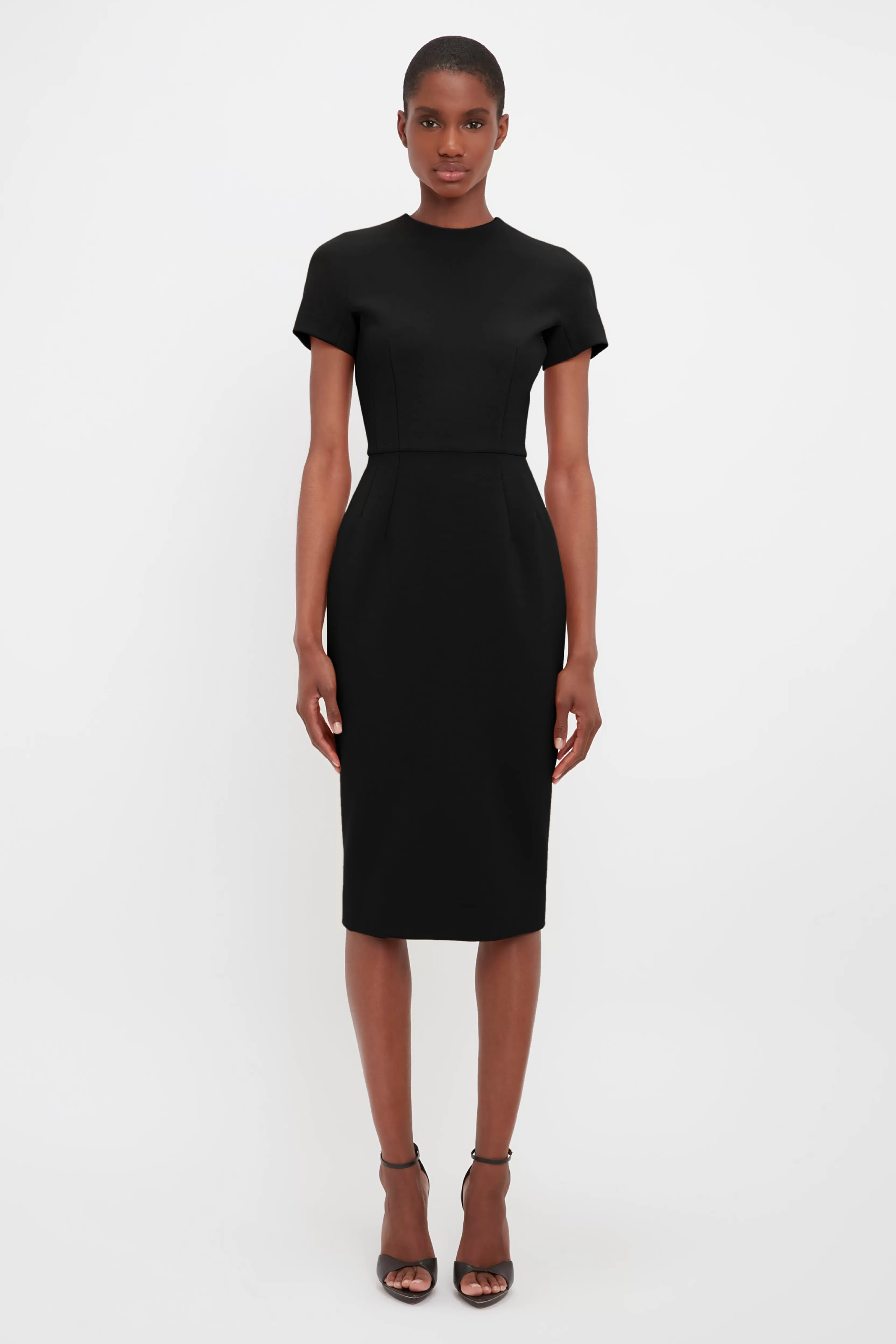 READY TO WEAR Victoria Beckham The Iconics Capsule | Dresses | Fitted T-Shirt Dress In Black