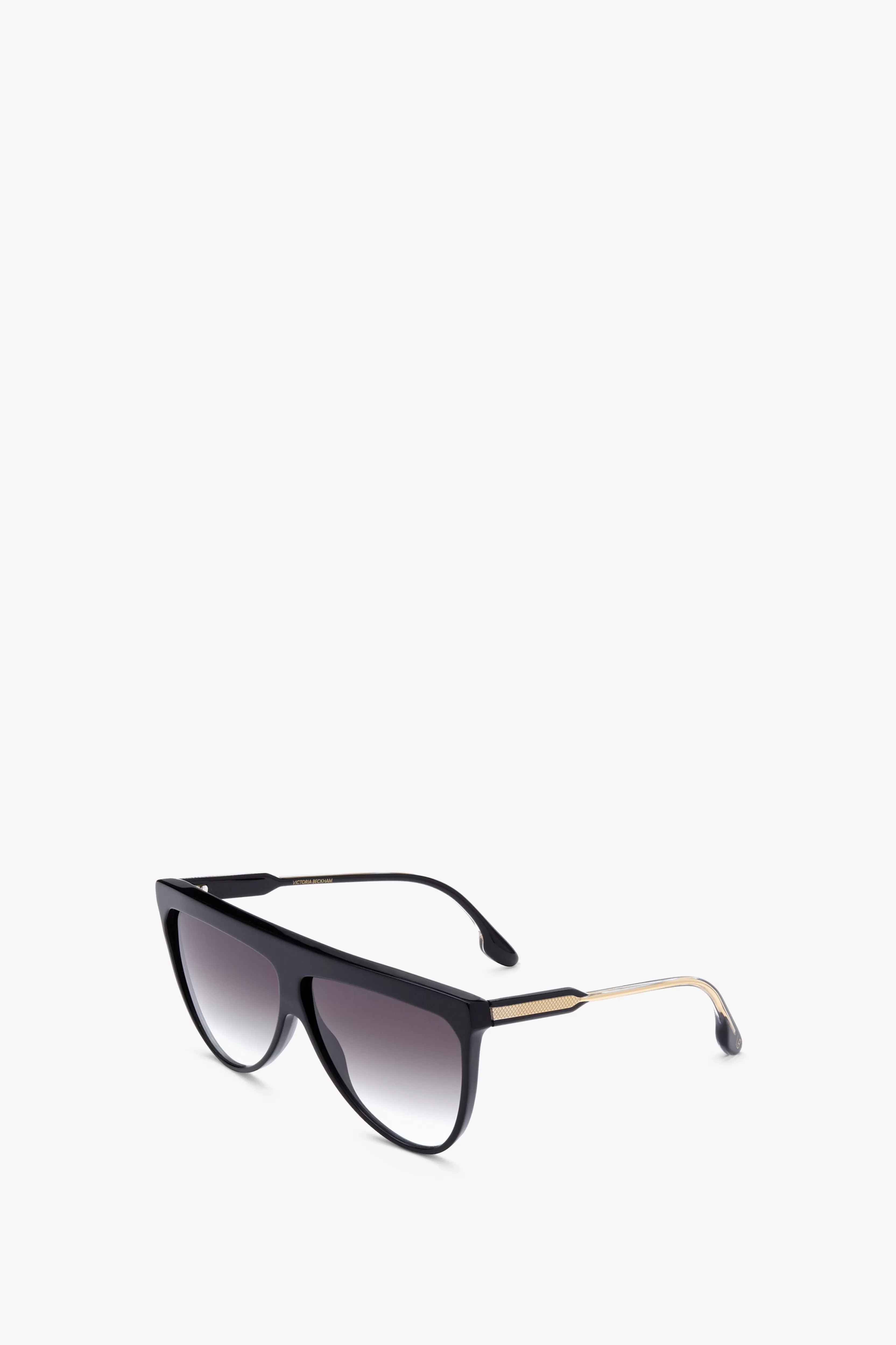 ACCESSORIES Victoria Beckham Gifts | Eyewear | Flat Top V Sunglasses in Black