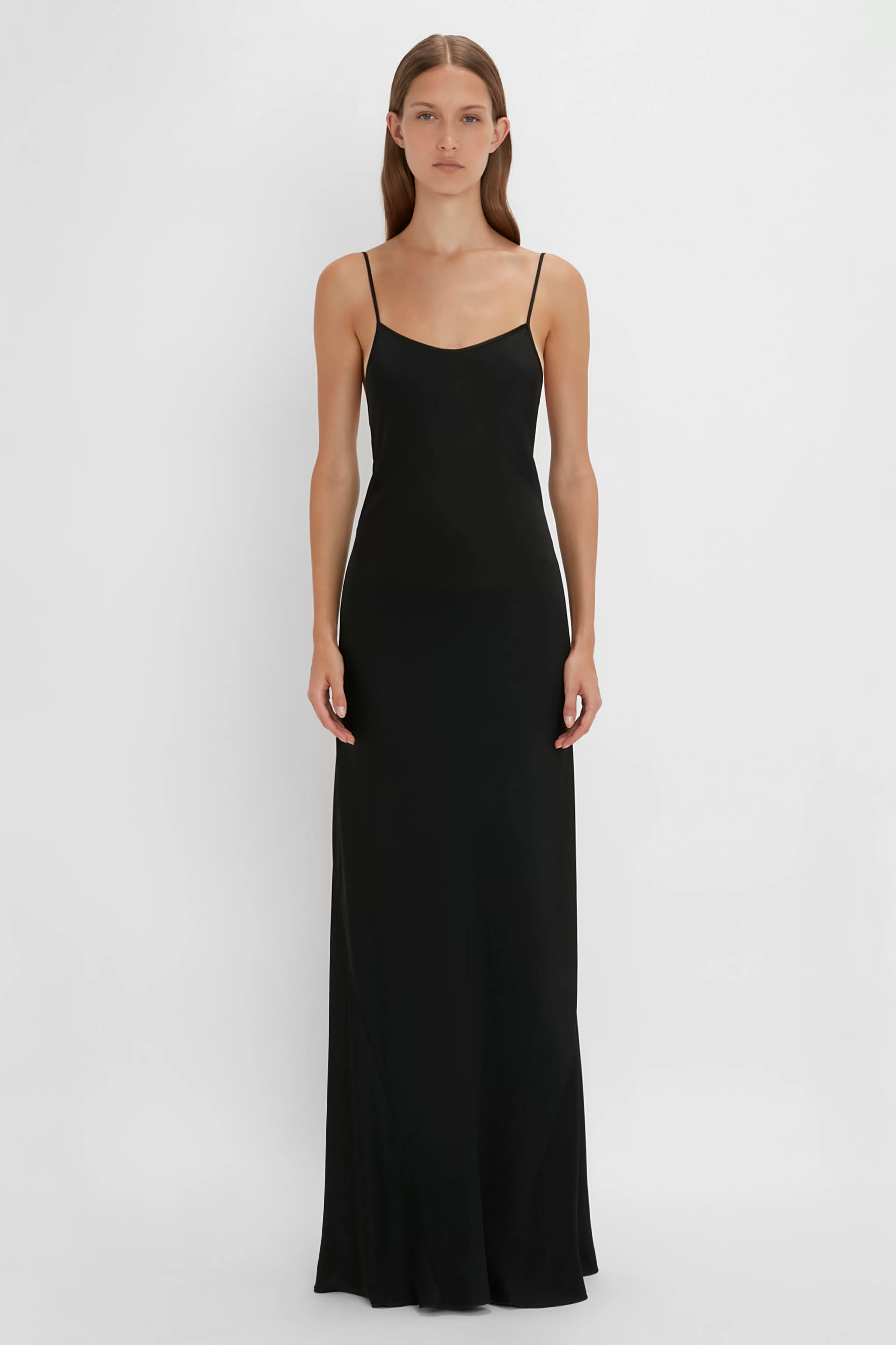 READY TO WEAR | VALENTINE'S DAY Victoria Beckham The Victoria Edit | The Iconics Capsule | Gowns | Dresses | Eveningwear | Floor-Length Cami Dress In Black