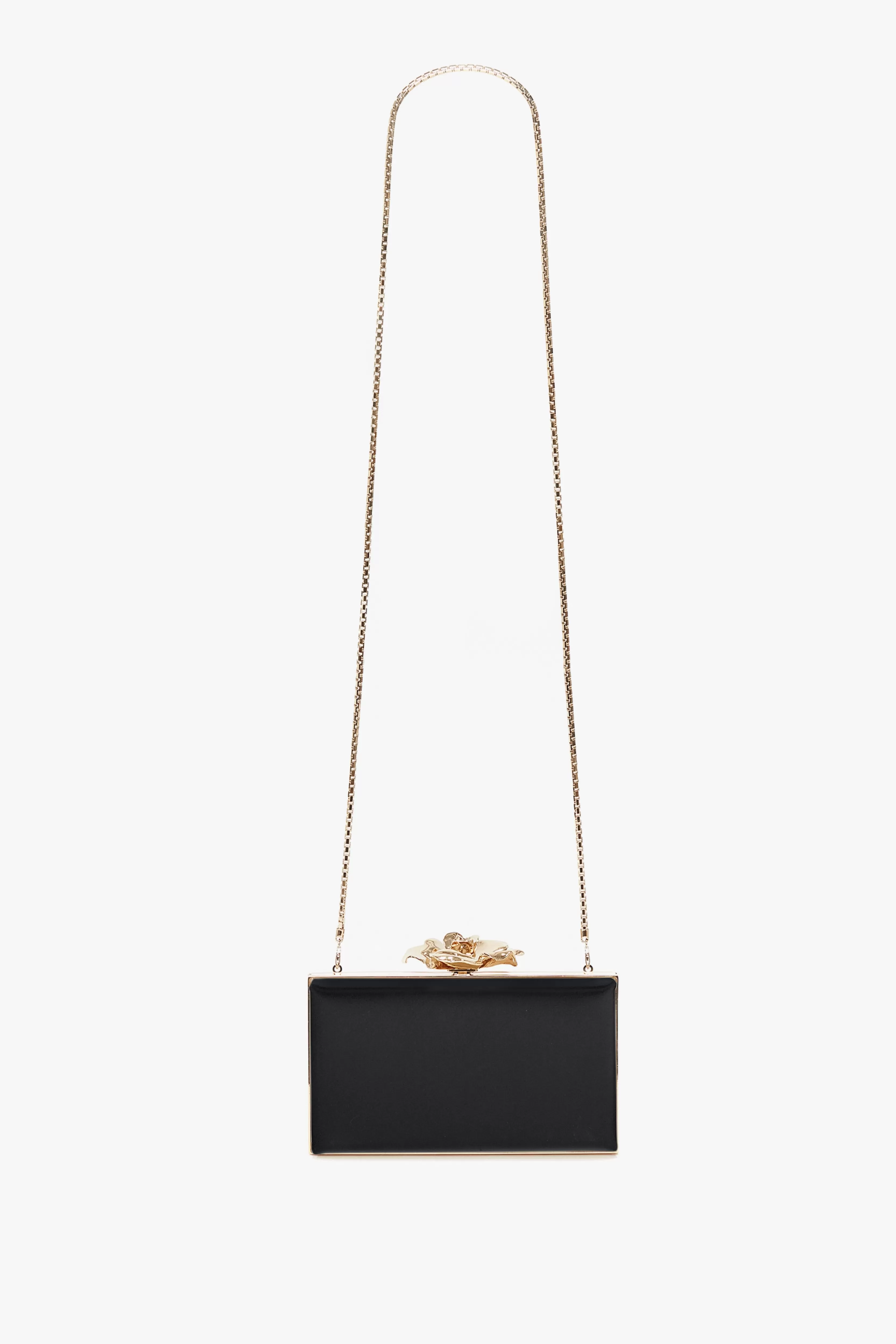 ACCESSORIES | BAGS | READY TO WEAR | VALENTINE'S DAY Victoria Beckham Gifts | Shoulder Bags | Occasionwear Edit | Bags | Eveningwear | Frame Flower Minaudiere in Black