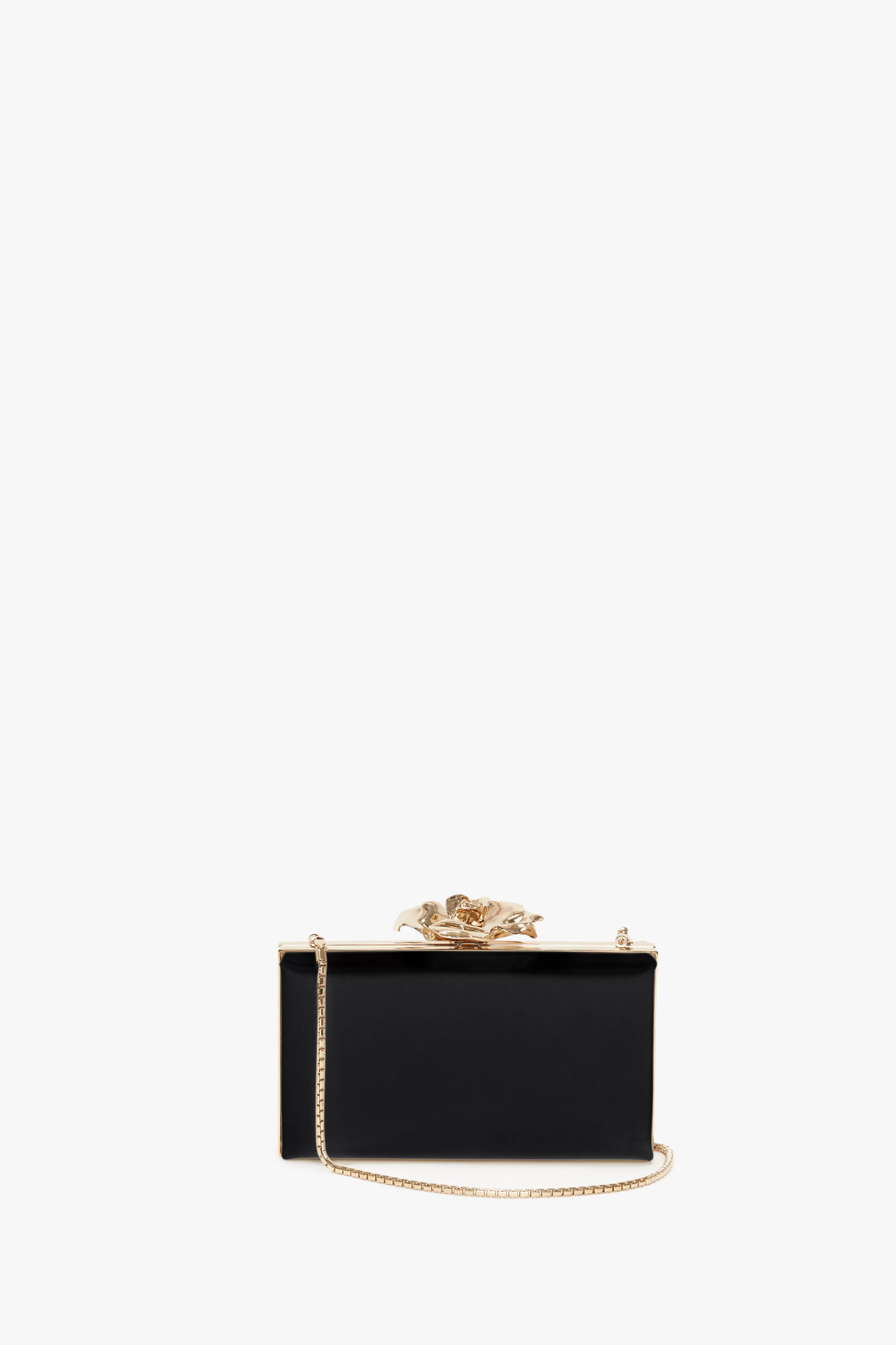 ACCESSORIES | BAGS | READY TO WEAR | VALENTINE'S DAY Victoria Beckham Gifts | Shoulder Bags | Occasionwear Edit | Bags | Eveningwear | Frame Flower Minaudiere in Black