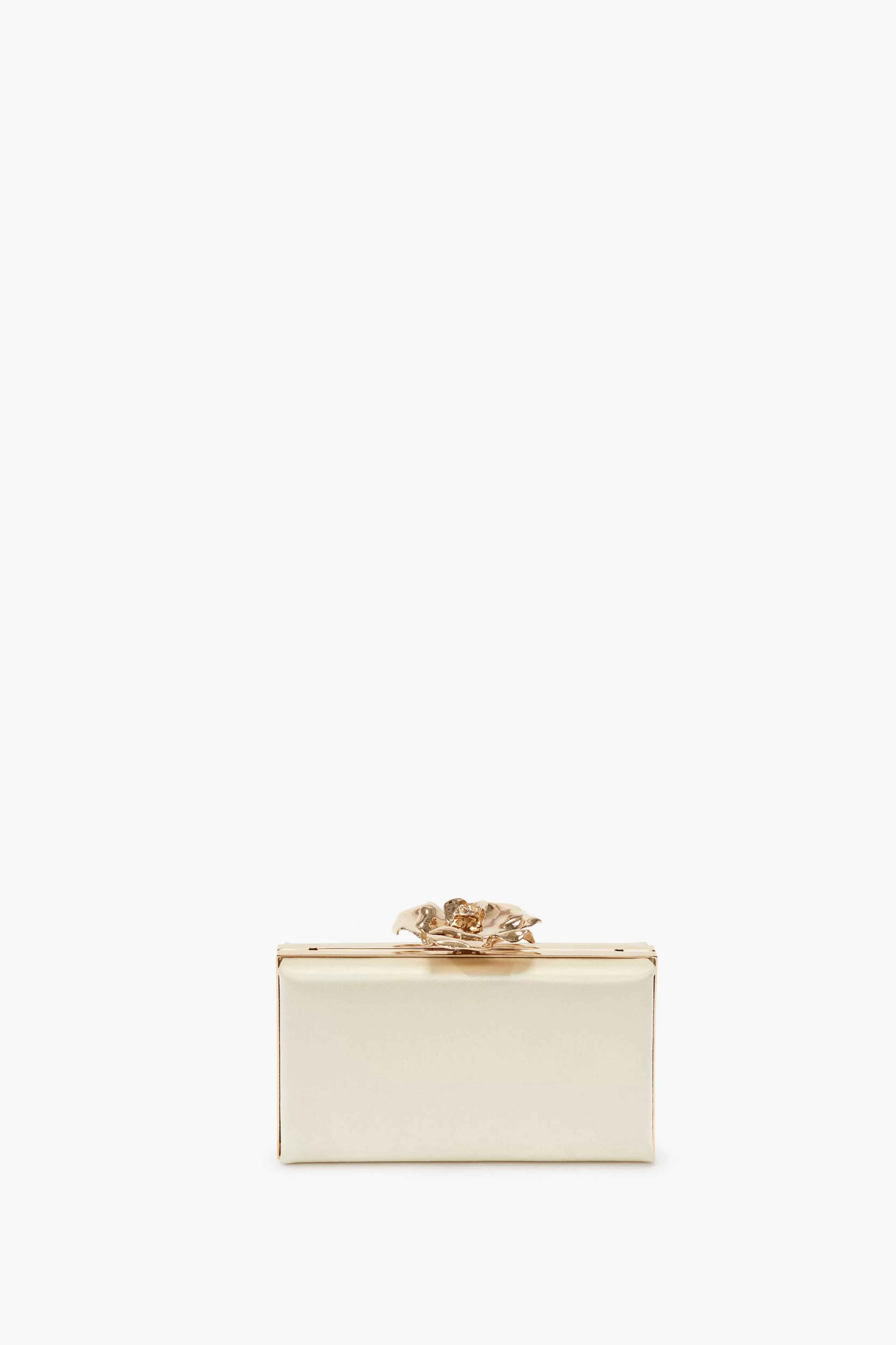 ACCESSORIES | BAGS | READY TO WEAR | VALENTINE'S DAY Victoria Beckham Gifts | Shoulder Bags | Occasionwear Edit | Bags | Eveningwear | Frame Flower Minaudiere in Chamomile Cream