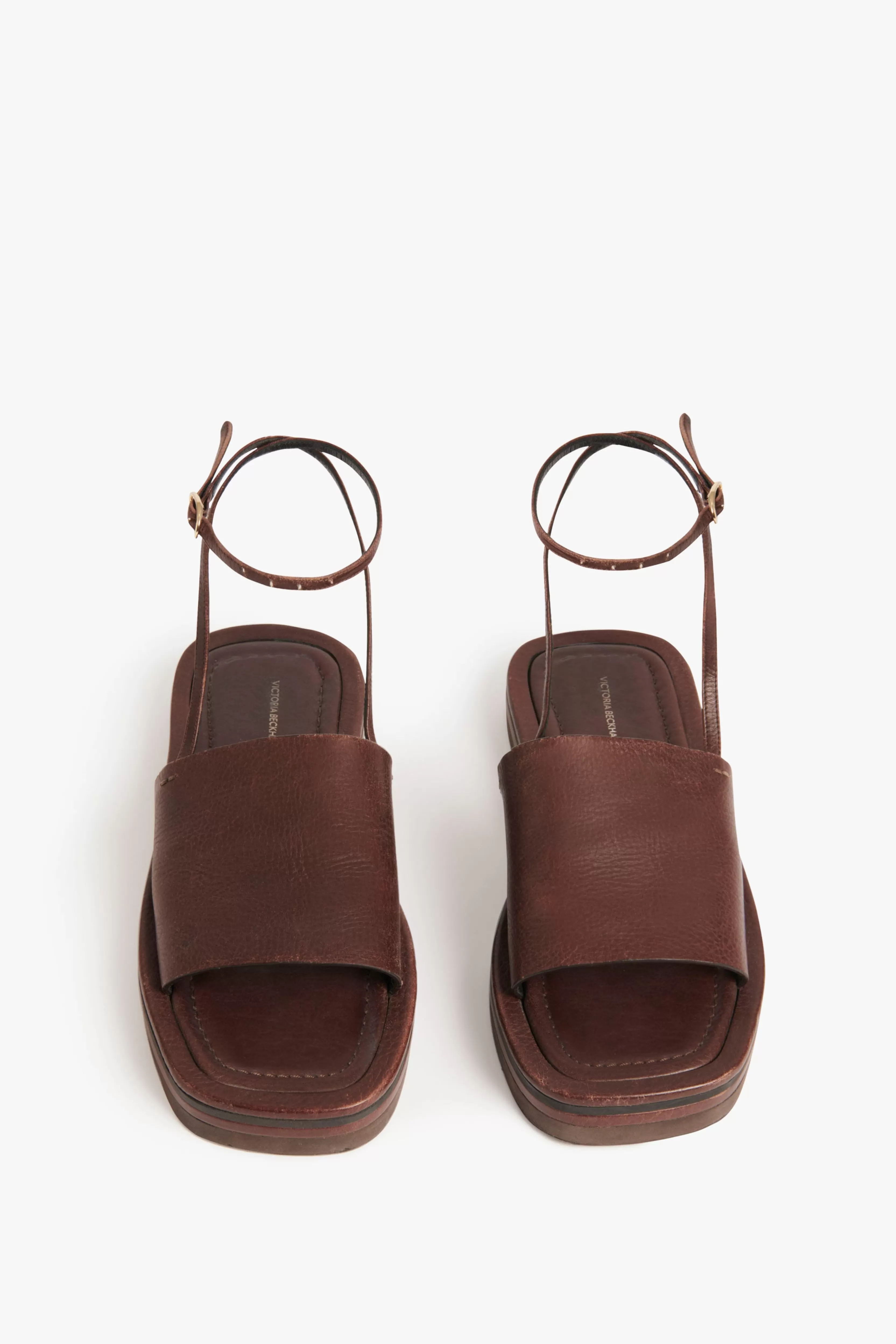 READY TO WEAR Victoria Beckham Sale | Frances Sandal in Dark Brown