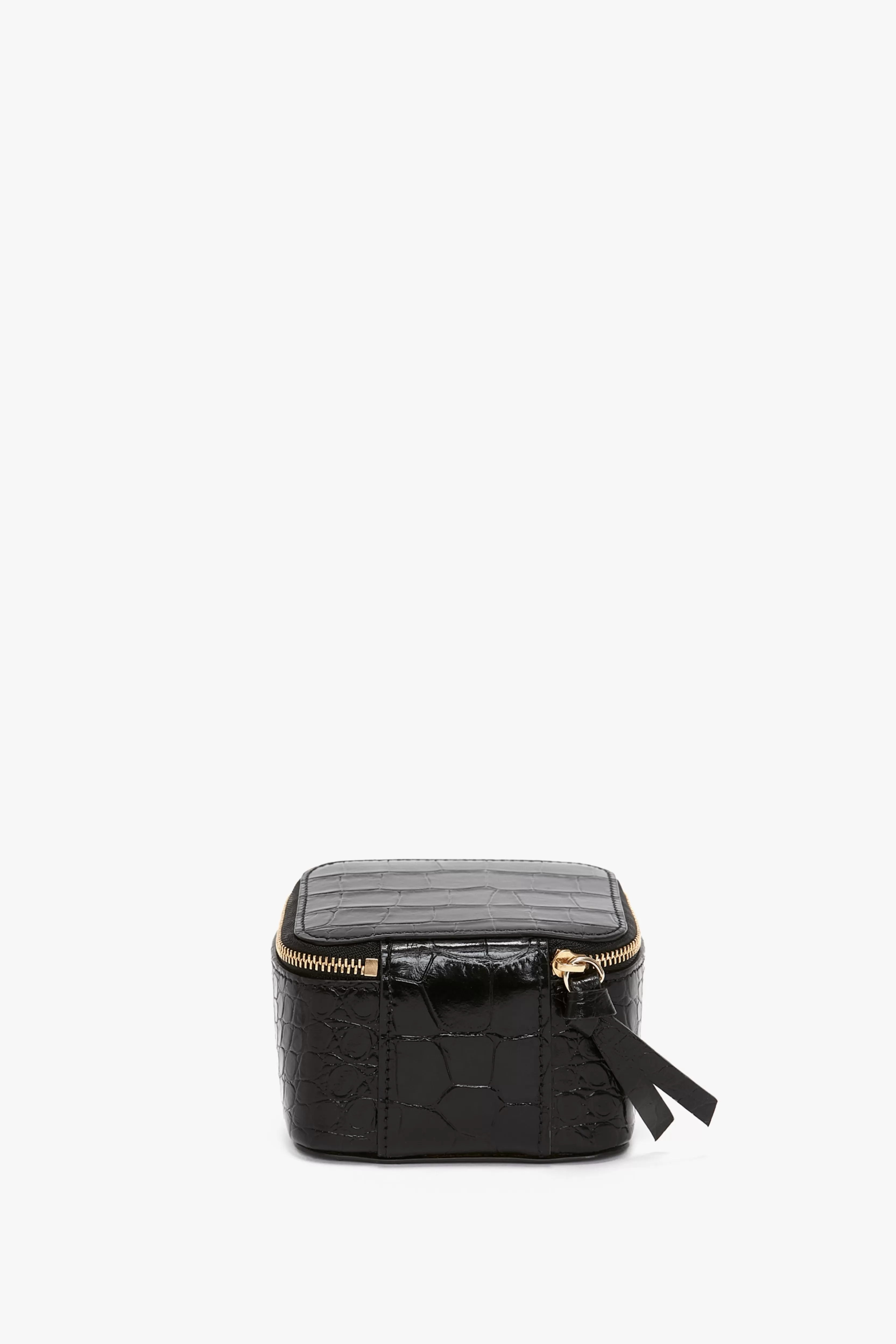 ACCESSORIES Victoria Beckham Gifts | Jewellery Box In Black Croc-Effect Leather