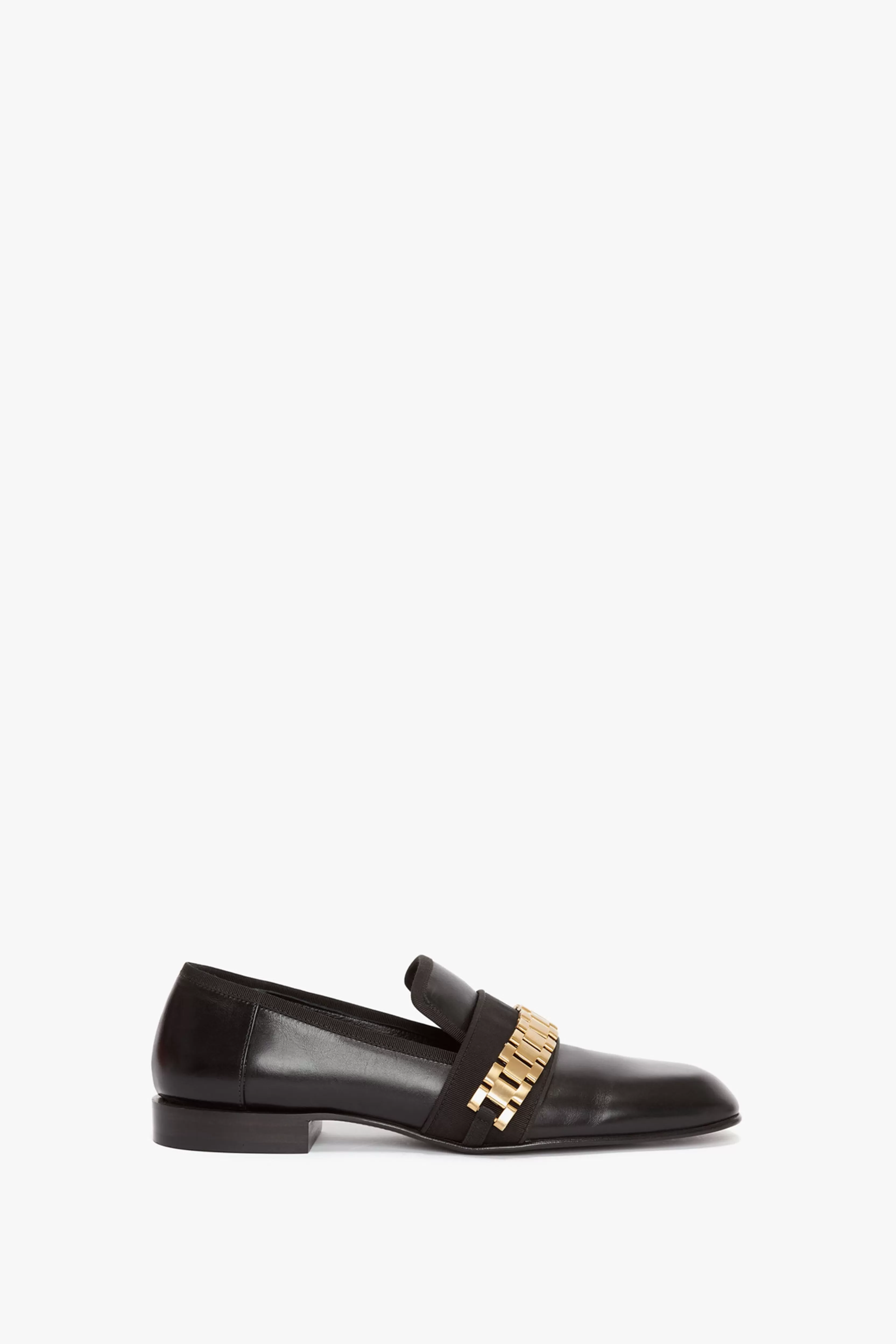 SHOES | ACCESSORIES Victoria Beckham Flats | Shoes | Mila Chain Loafer In Black