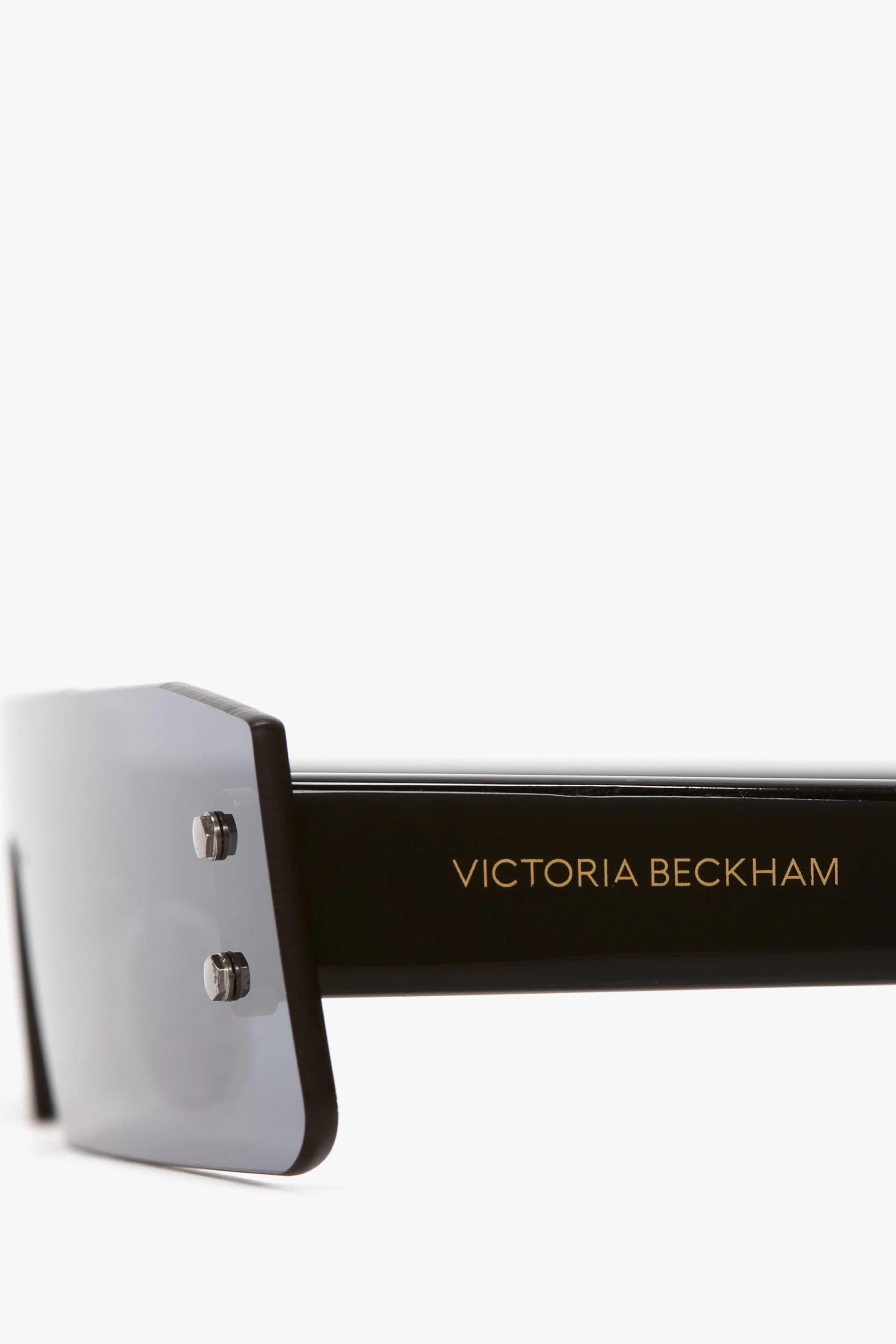 ACCESSORIES Victoria Beckham Eyewear | Mini Visor Sunglasses In -Mirror Blue