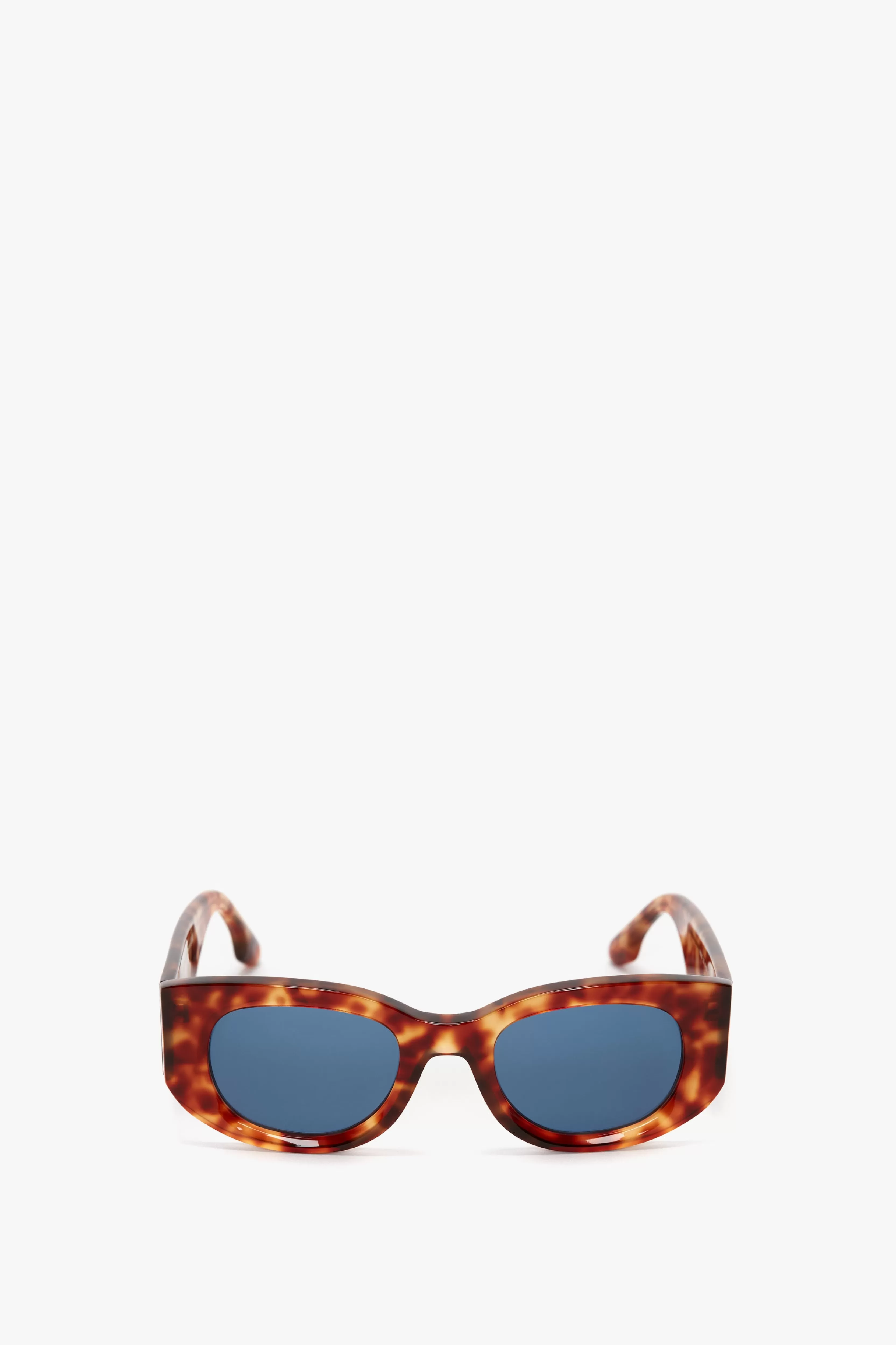 ACCESSORIES Victoria Beckham Eyewear | Monogram Detail Sunglasses In Blonde Havana Brown