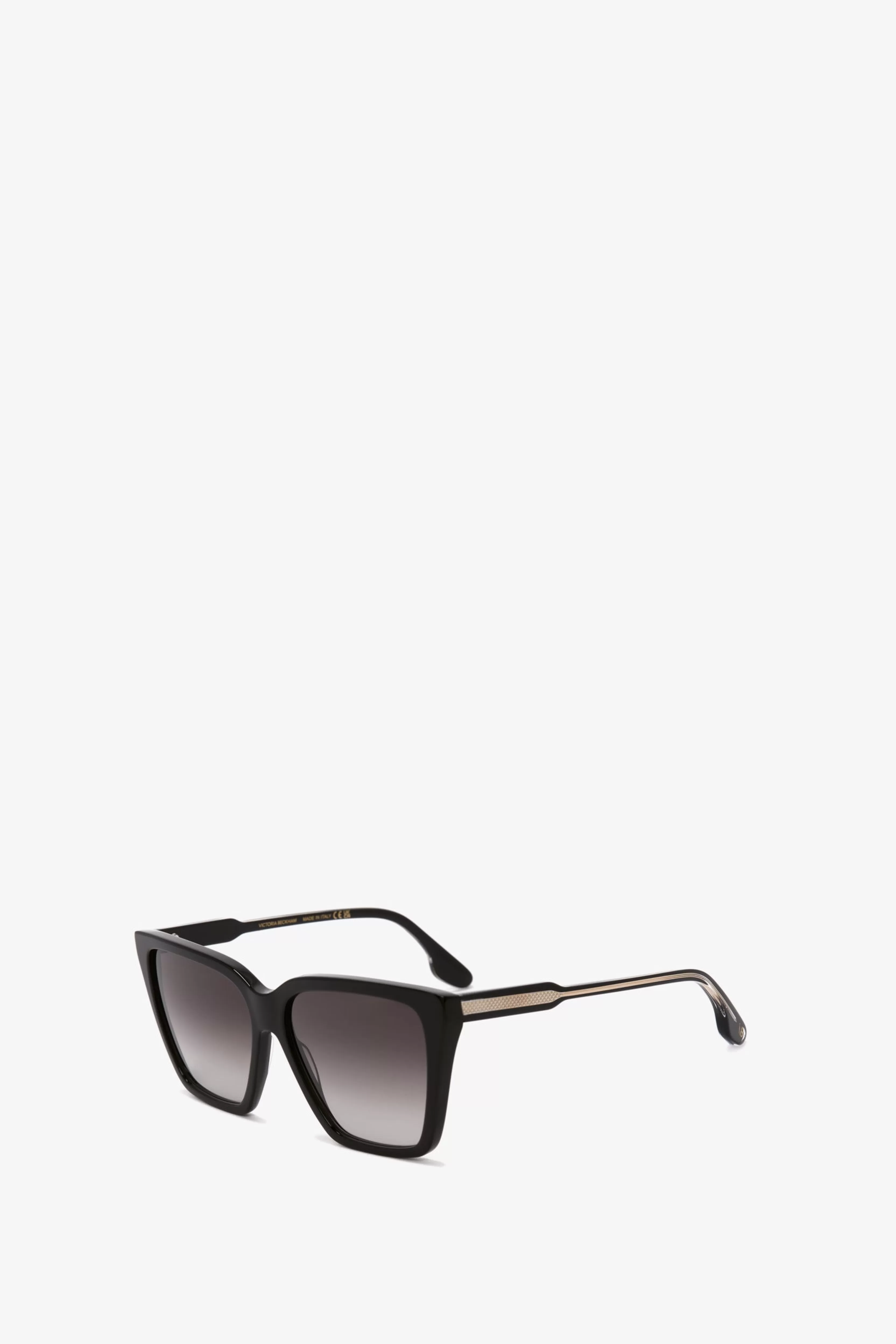 ACCESSORIES Victoria Beckham Eyewear | Soft Square Frame Sunglasses In -Gold Black