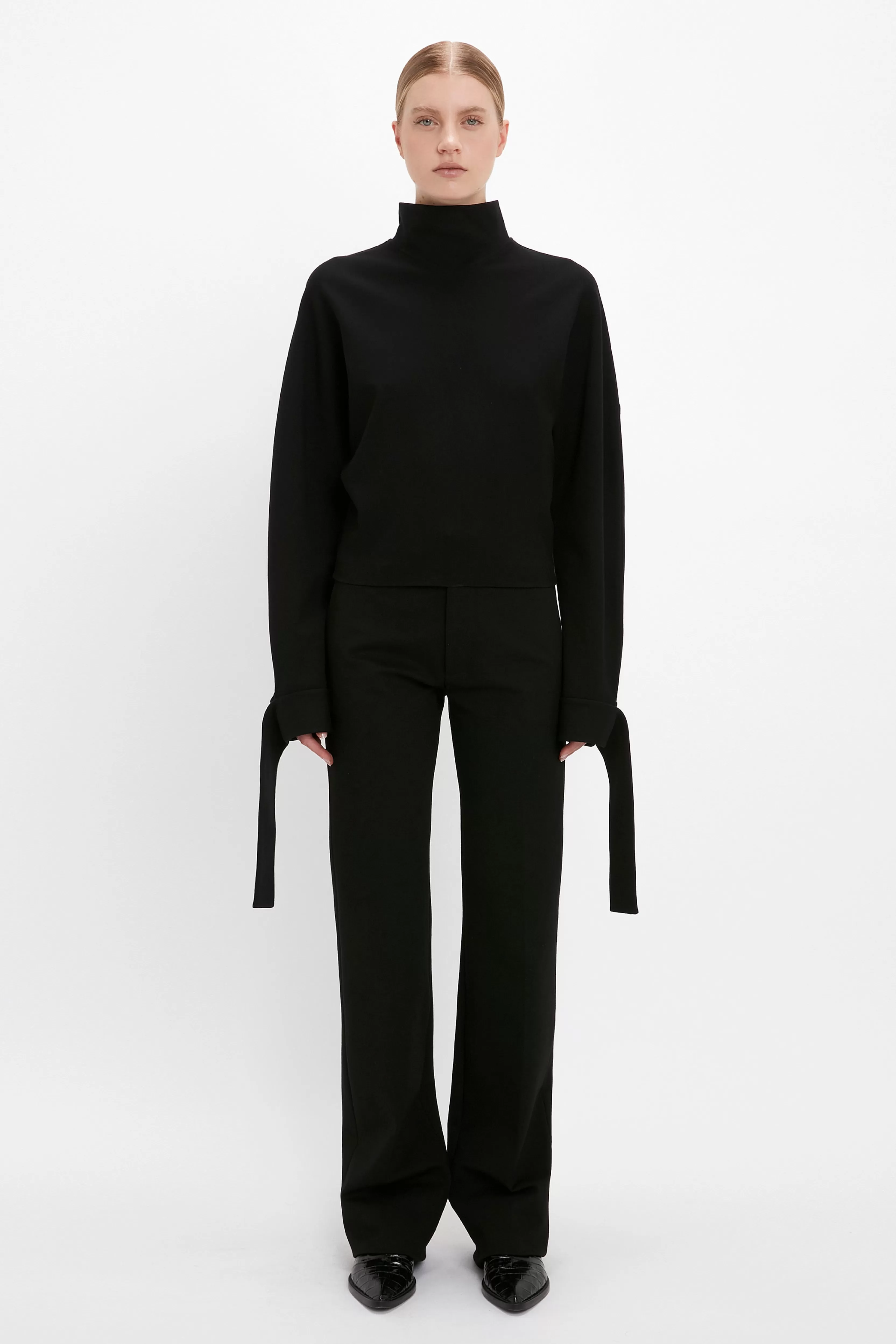 READY TO WEAR Victoria Beckham The Iconics Capsule | Tailoring | Trousers | Tailored Straight Leg Trouser In Black