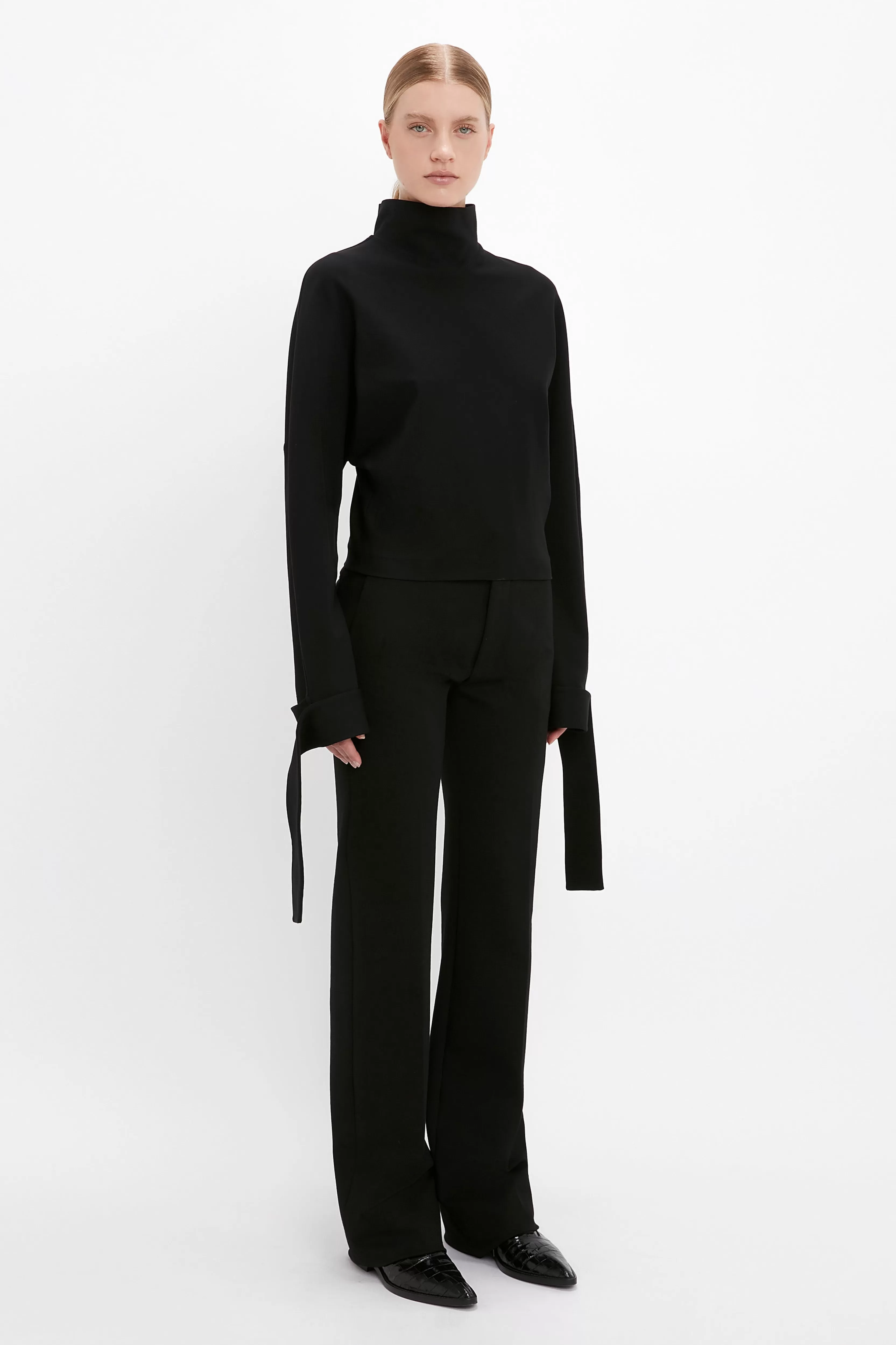 READY TO WEAR Victoria Beckham The Iconics Capsule | Tailoring | Trousers | Tailored Straight Leg Trouser In Black