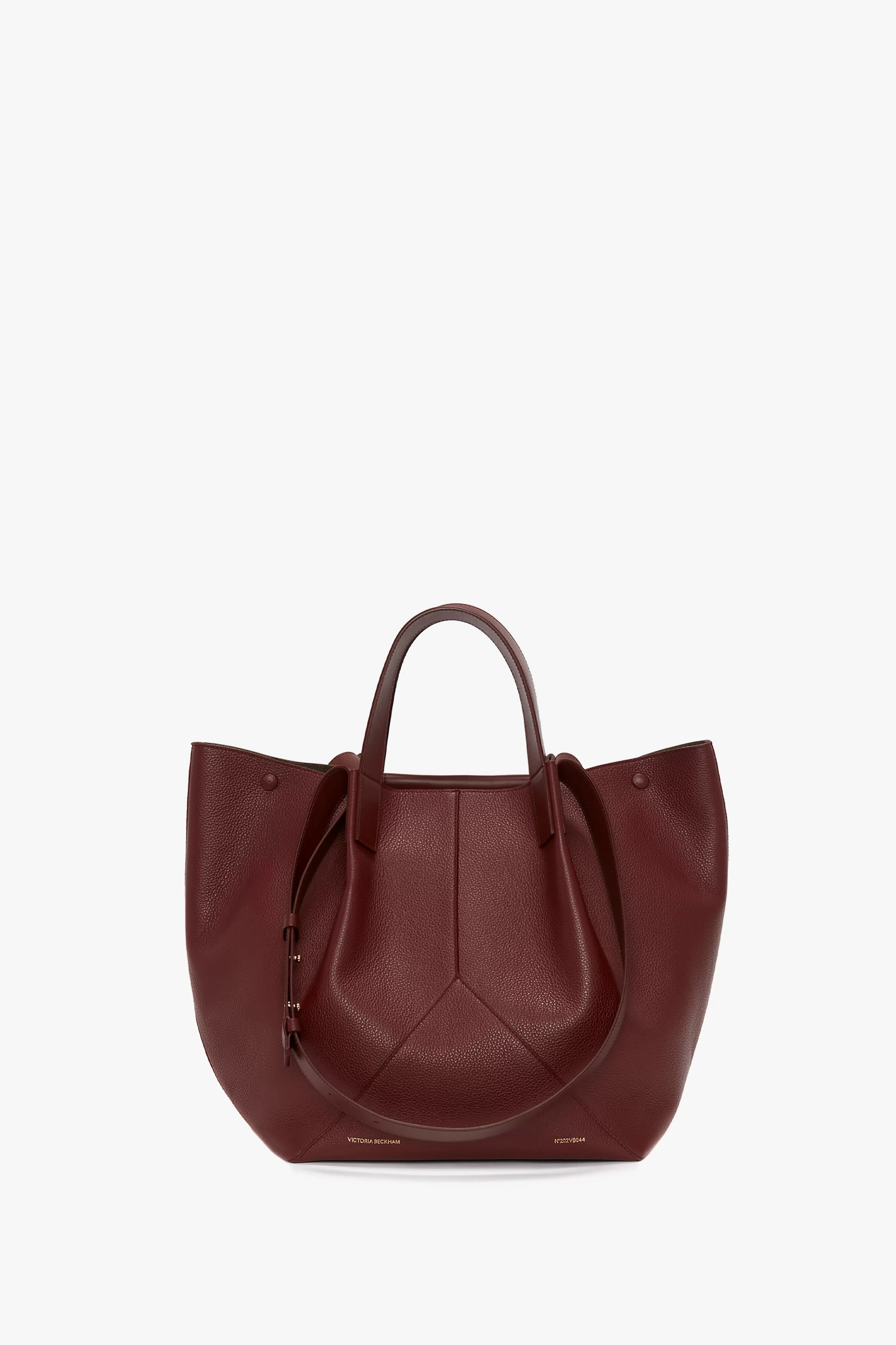 ACCESSORIES | BAGS Victoria Beckham Gifts | Bags | Tote Bags | The Medium Tote In Burgundy Leather Red