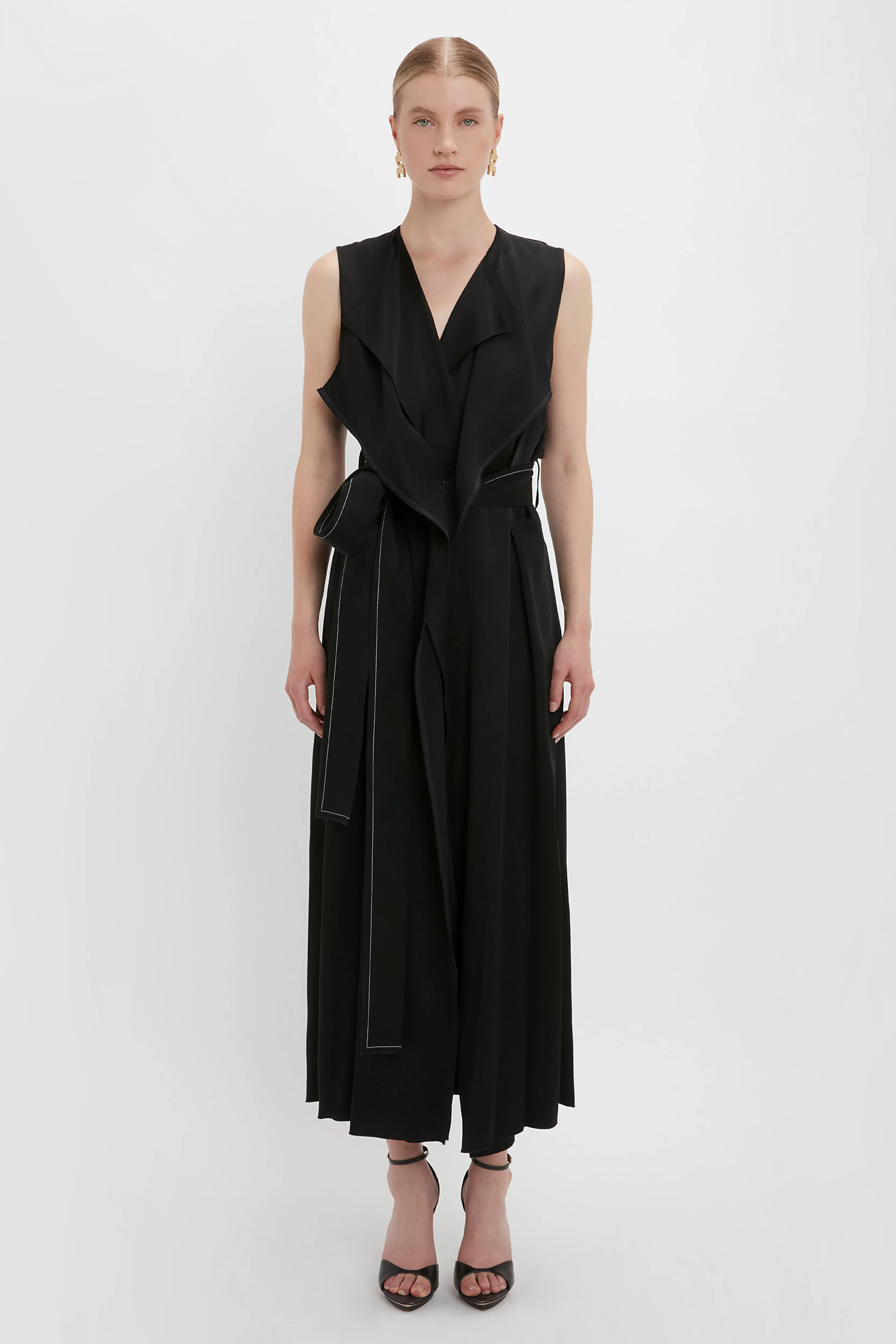 READY TO WEAR Victoria Beckham The Victoria Edit | Occasionwear Edit | The Iconics Capsule | Dresses | Trench Dress In Black