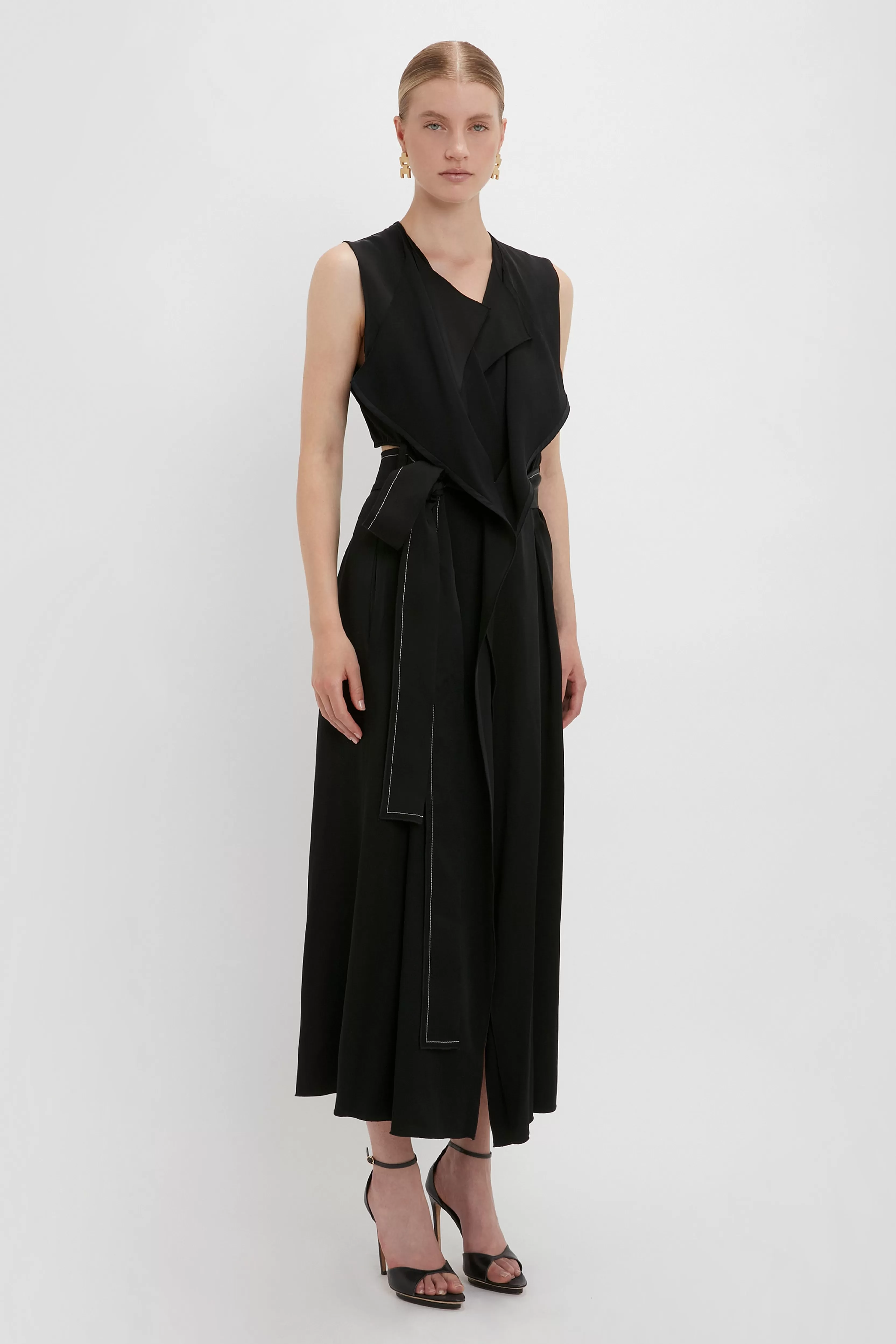 READY TO WEAR Victoria Beckham The Victoria Edit | Occasionwear Edit | The Iconics Capsule | Dresses | Trench Dress In Black