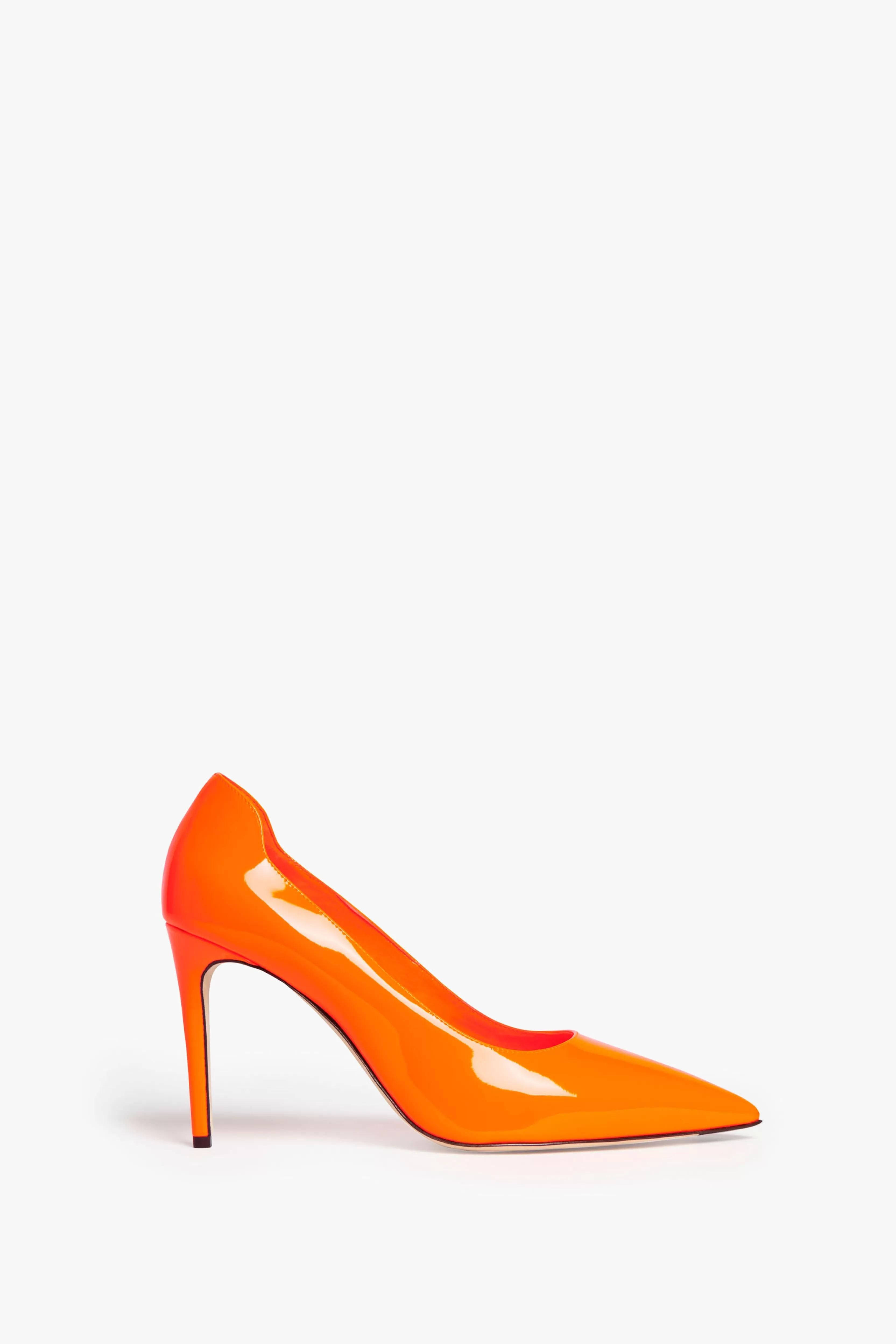 READY TO WEAR Victoria Beckham Sale | VB 90mm Pump In Fluorescent Orange