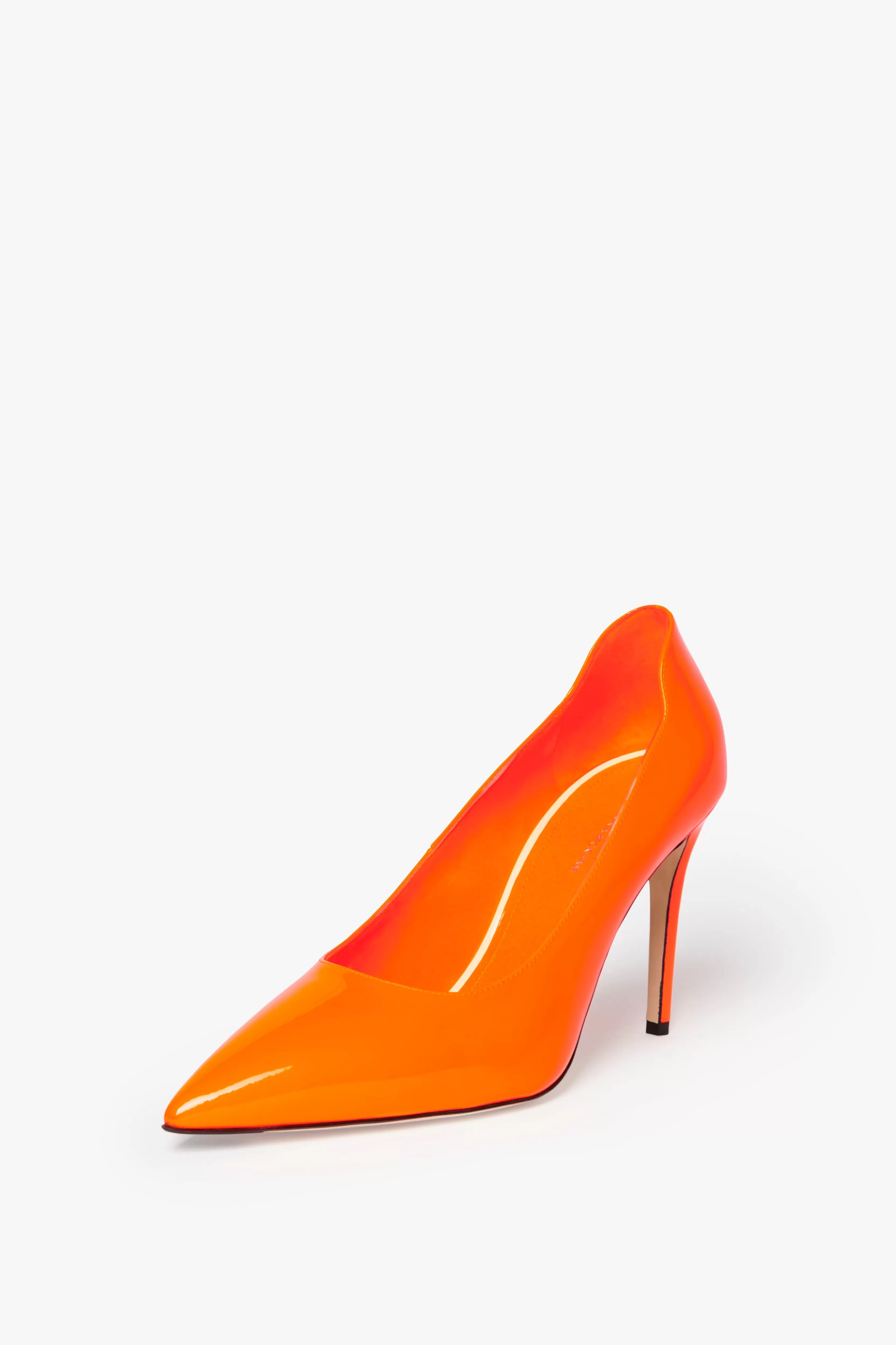 READY TO WEAR Victoria Beckham Sale | VB 90mm Pump In Fluorescent Orange