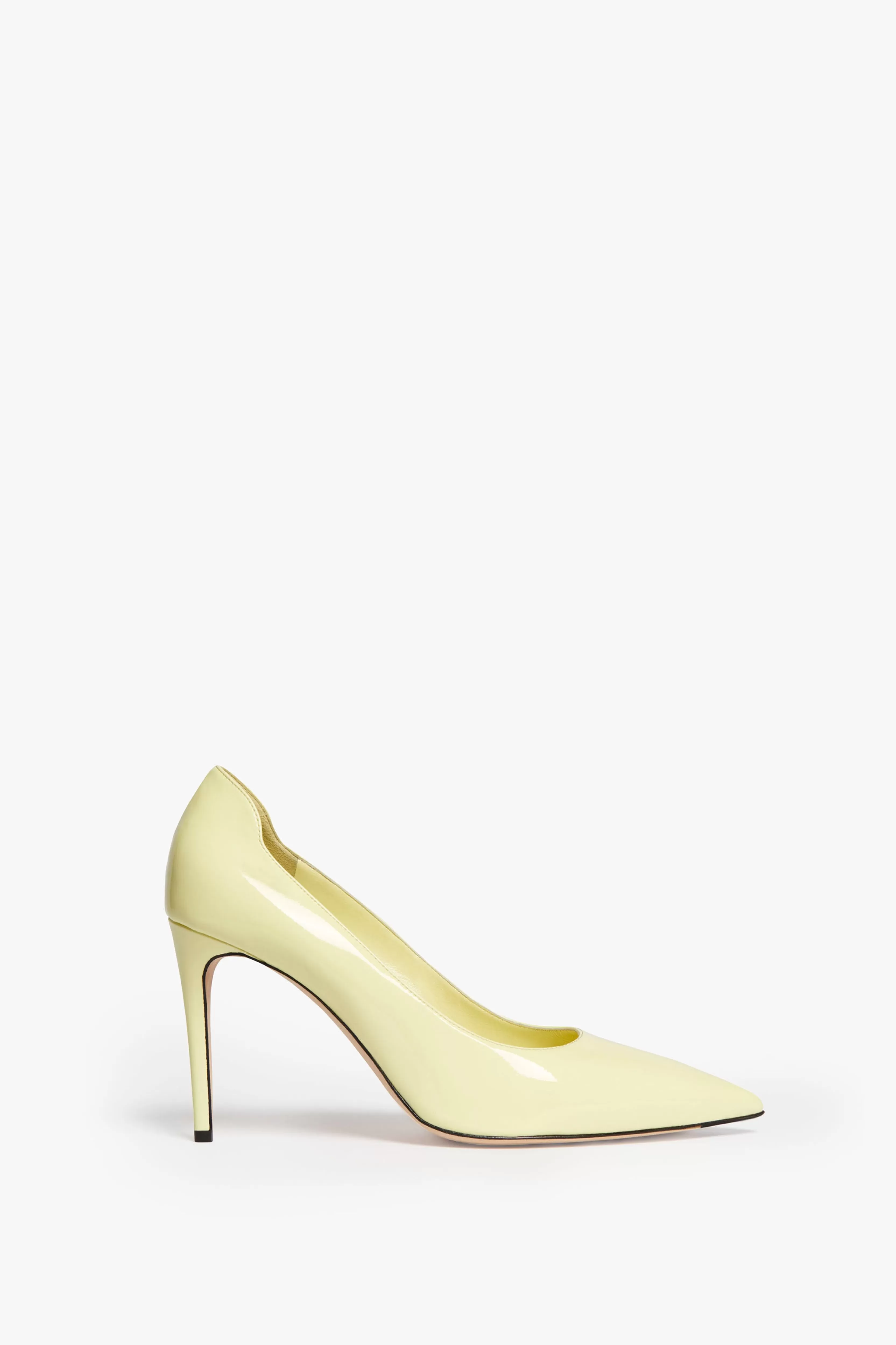 READY TO WEAR Victoria Beckham Sale | VB 90mm Pump In Pale Lemon Yellow