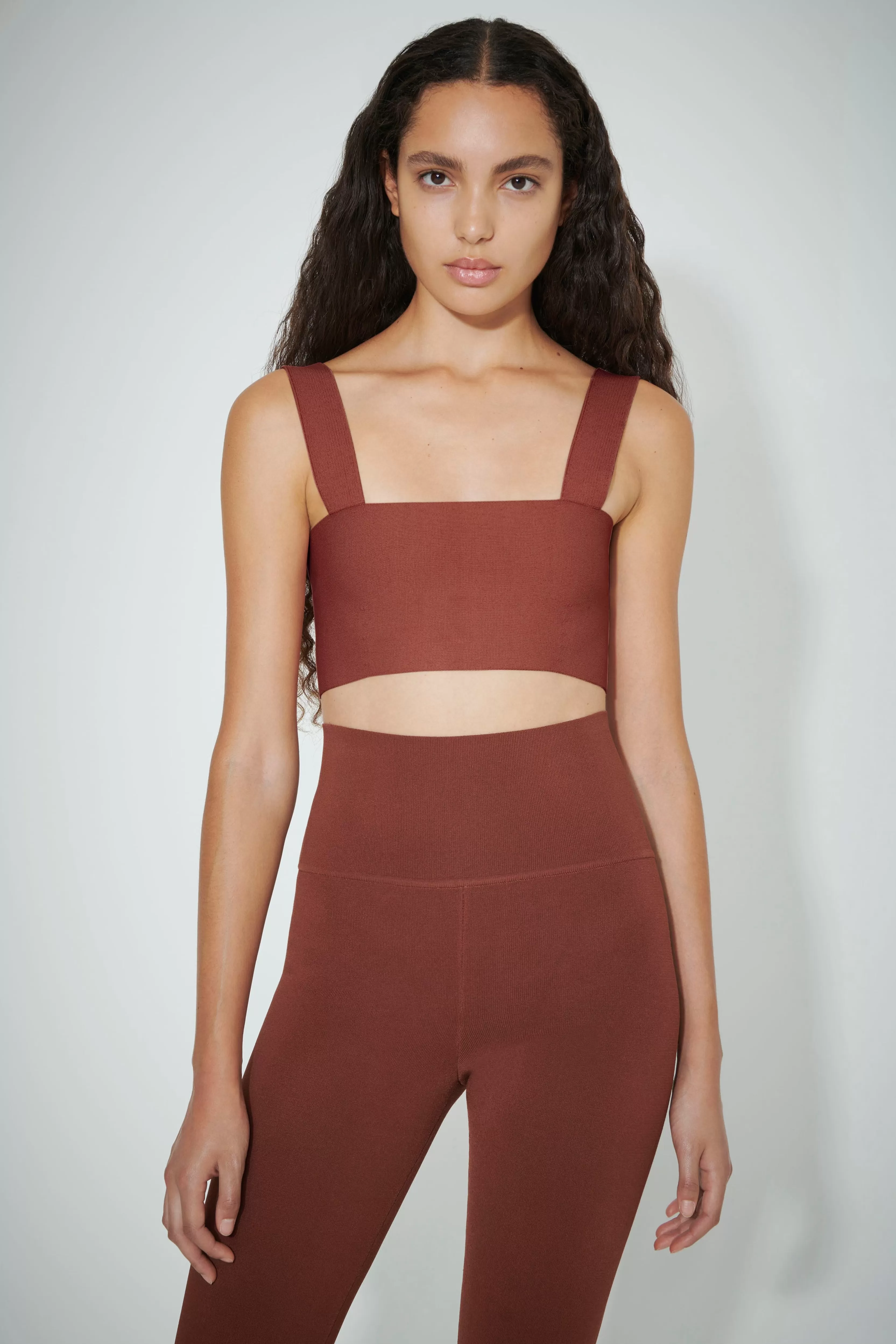 READY TO WEAR Victoria Beckham VB Body | Sale | VB Body Strap Bandeau Top in Brown